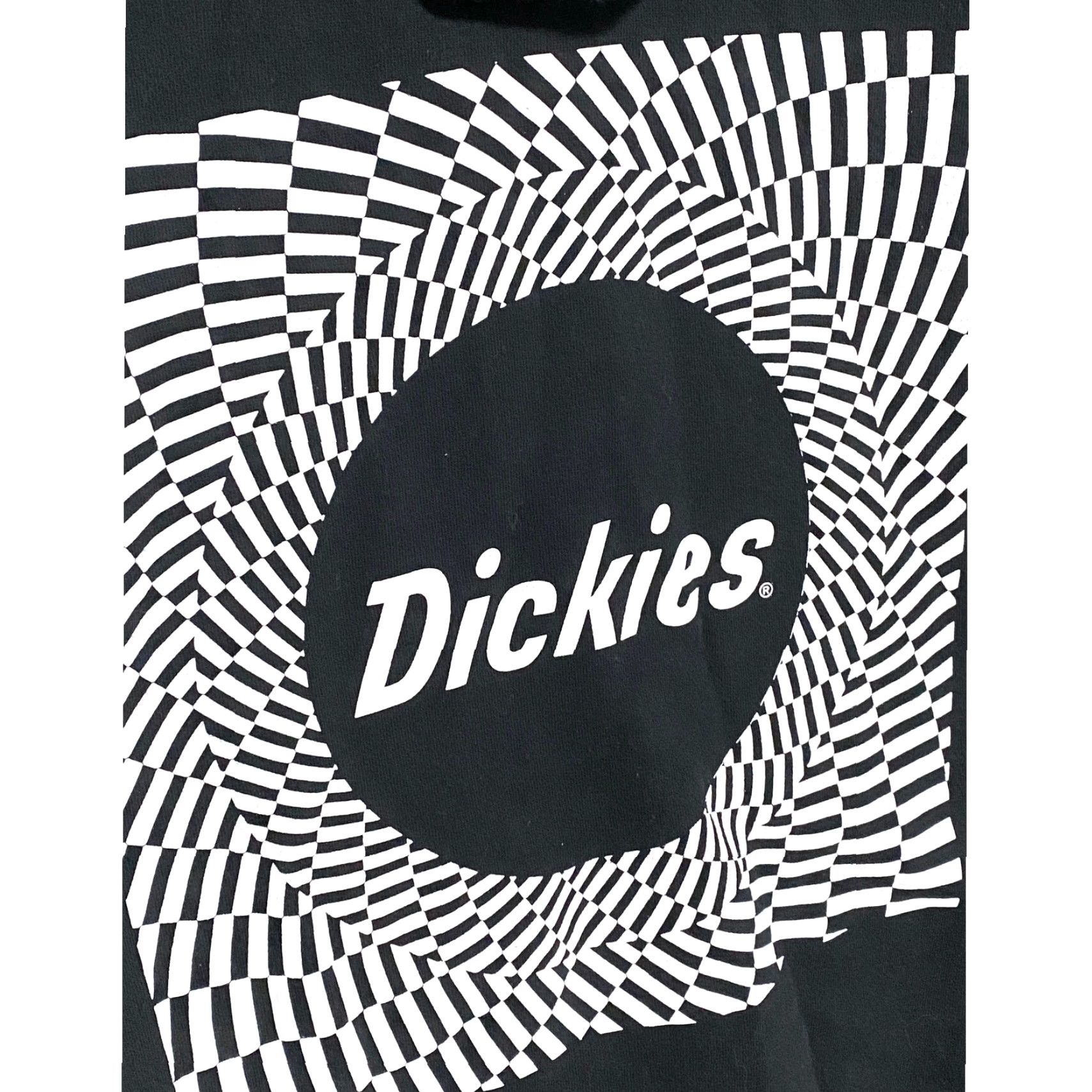 Dickies Dickies Spellout Check Swirl Hoodie Sweatshirt Women S Skater Grunge Retro Y2K Size S / US 4 / IT 40 - 3 Thumbnail