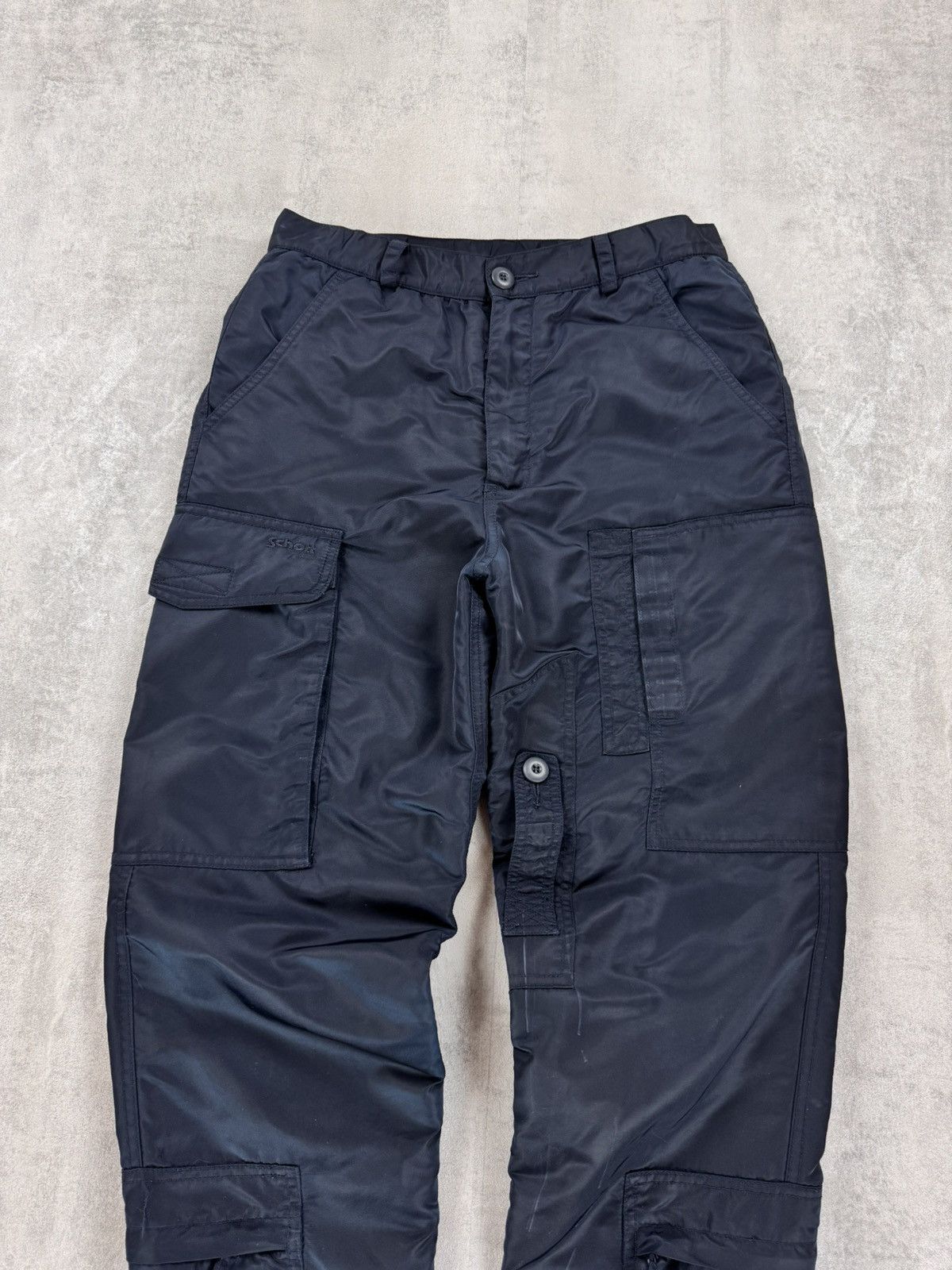 Schott Schott NYC Cargo Pants Vintage aviation flight Size M/30 Size US 30 / EU 46 - 2 Thumbnail