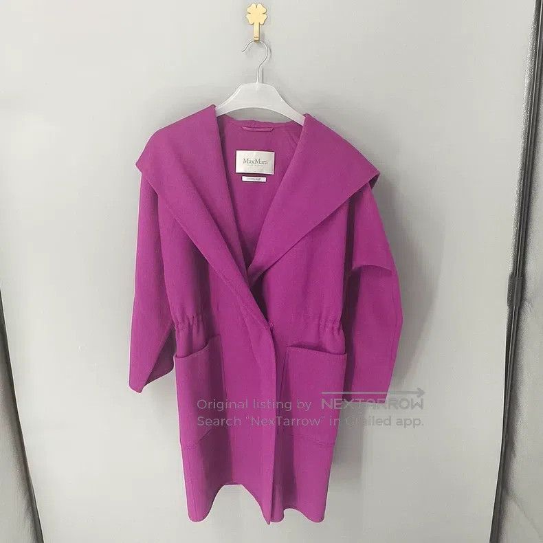Max Mara Max Mara Wool Coat Size XXS / US 00 / IT 34 - 1 Thumbnail