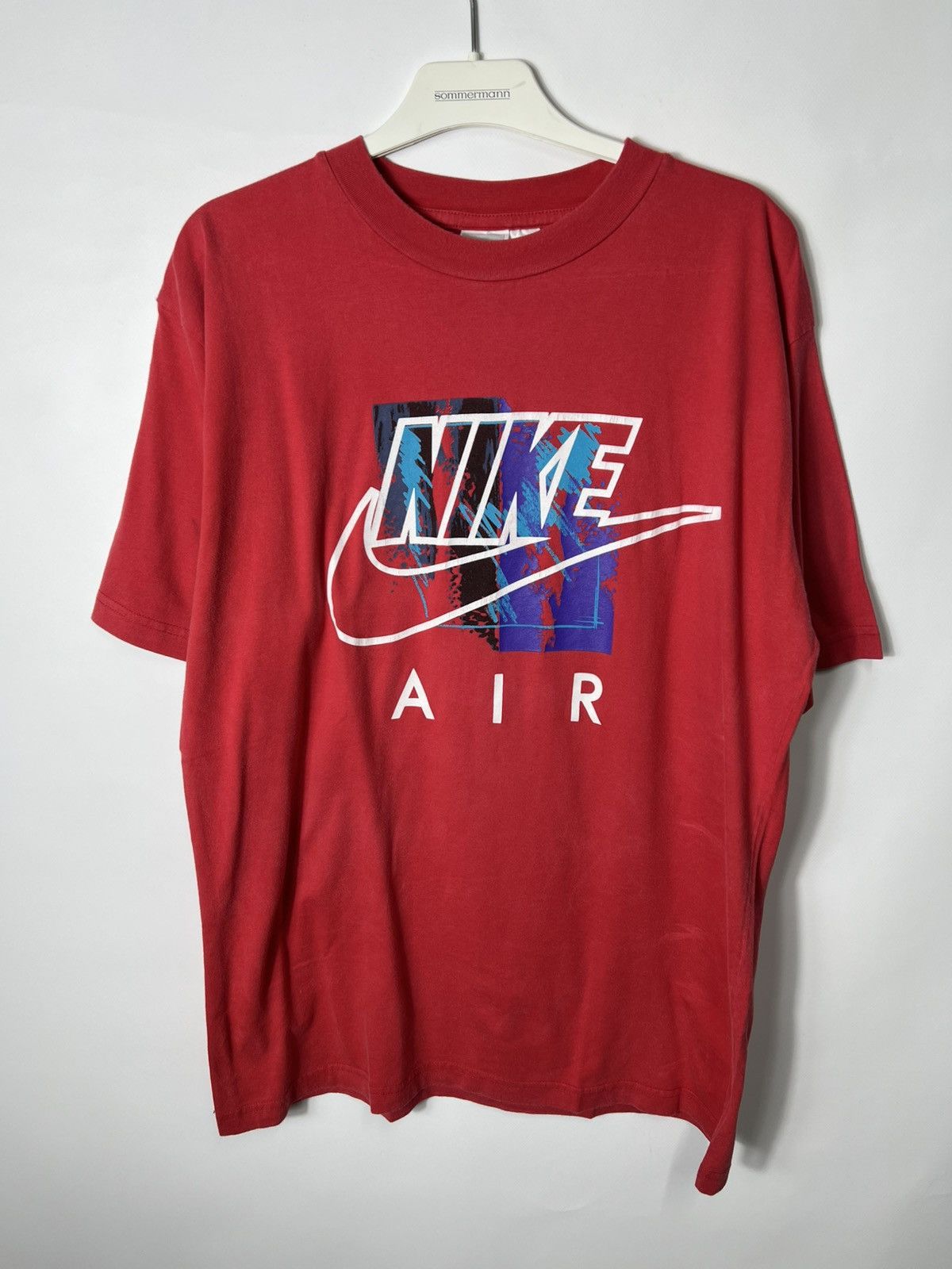Nike Vintage streetwear Nike Air 90s Big Logo Y2k T-shirt Size US XL / EU 56 / 4 - 1 Thumbnail