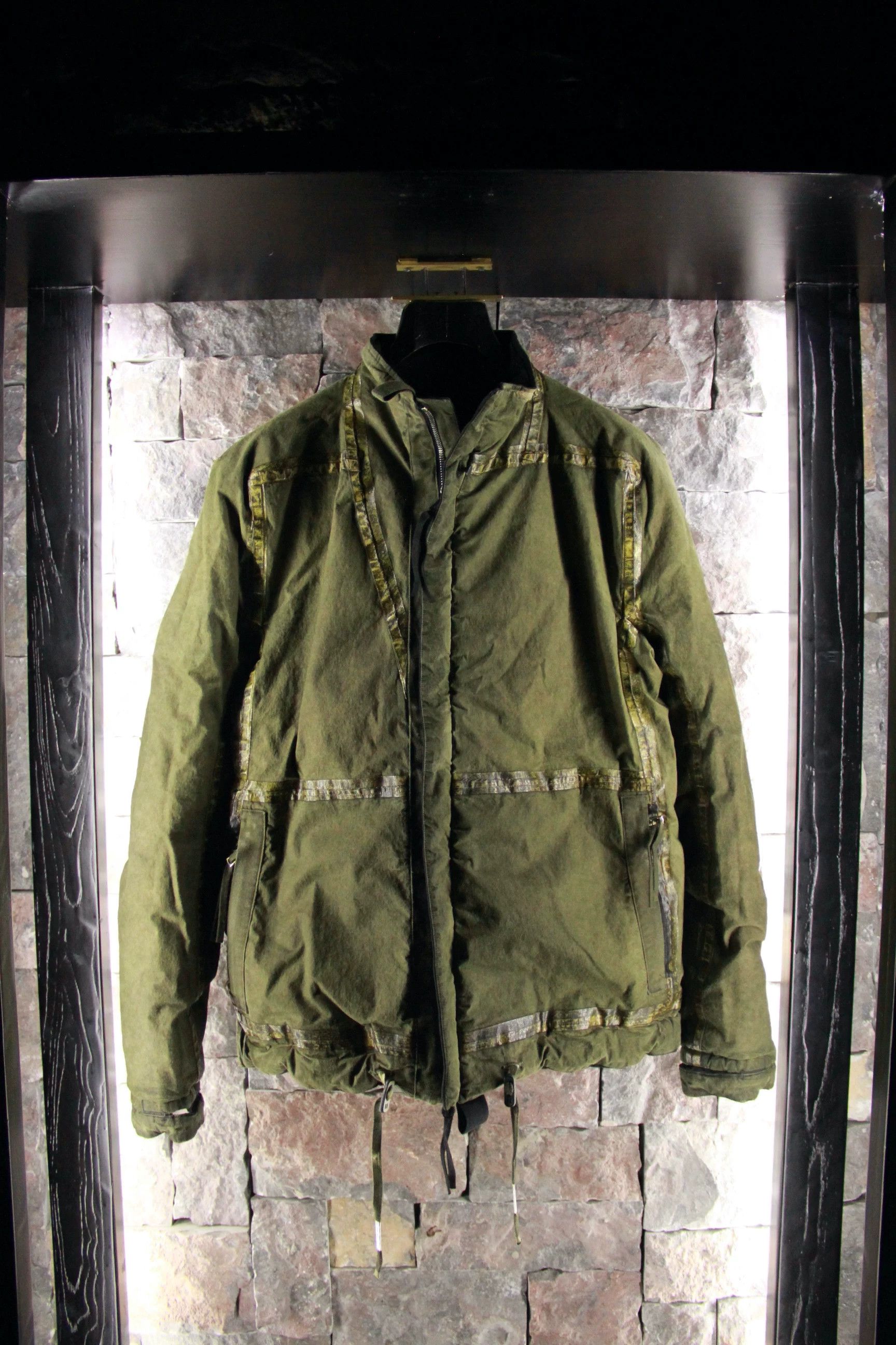Boris Bidjan Saberi Boris Bidjan Saberi Brown Heavy Coats Men l Size US L / EU 52-54 / 3 - 1 Thumbnail