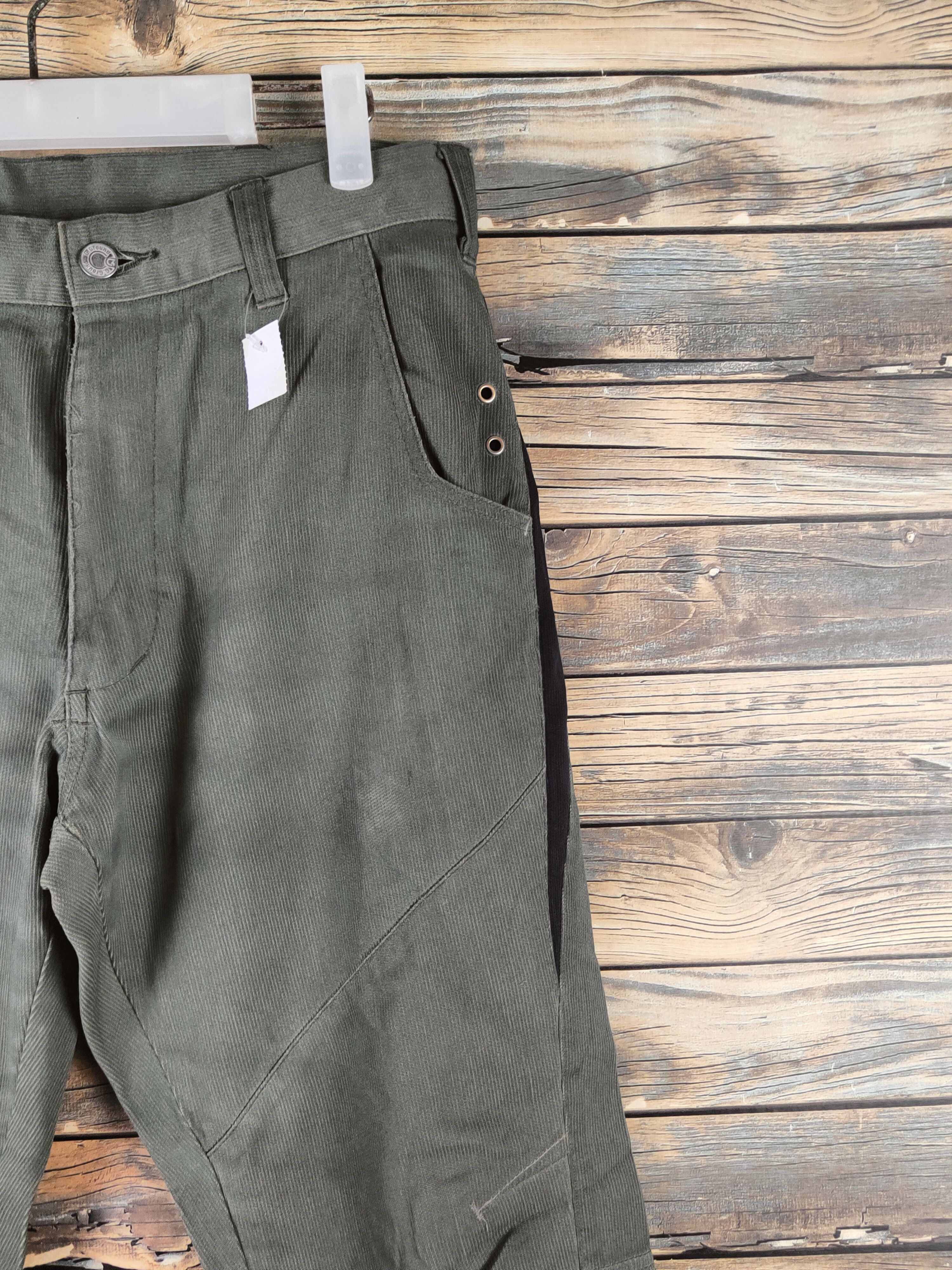 Japanese Brand DL G.ground Green Multipocket Cargo for #46-298 Size US 31 - 6 Thumbnail