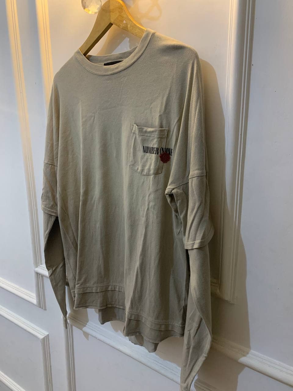Number (N)ine Number (n)ine • doubel layer asymmetric skateboard styel Size US M / EU 48-50 / 2 - 2 Thumbnail