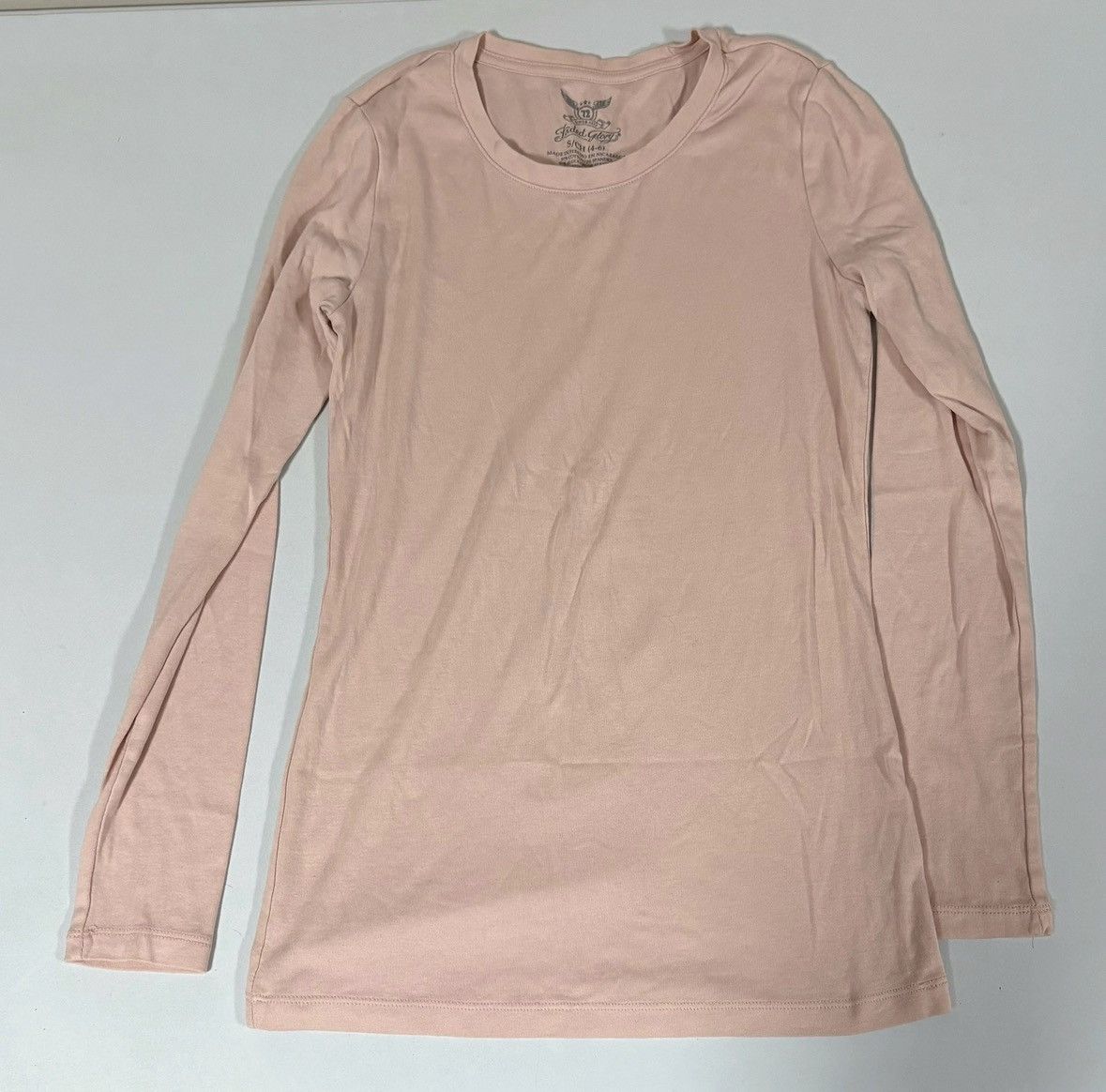 Faded Glory Faded Glory Pink Pastel Crewneck T-Shirt Top Tee Size S 🎀✨ Size S / US 4 / IT 40 - 1 Thumbnail