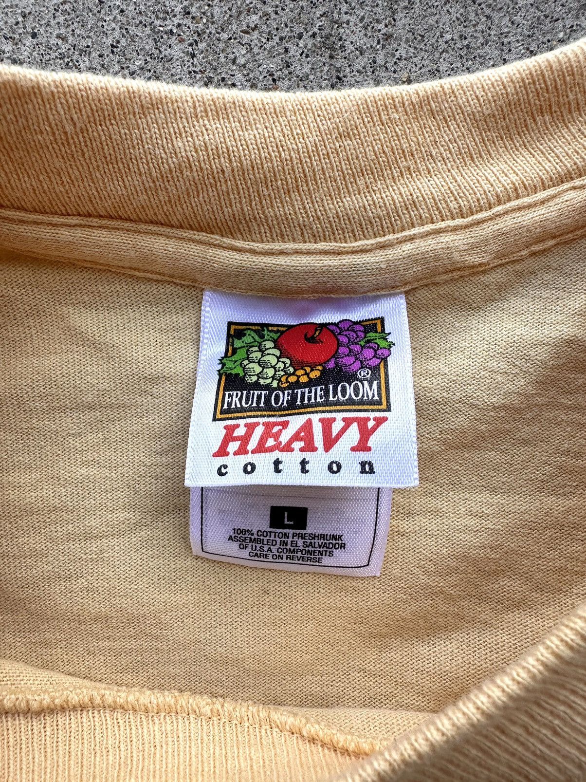 Fruit Of The Loom × Vintage Vintage Skulls Up Tee Shirt 90s Skater Grunge FOTL Size US L / EU 52-54 / 3 - 3 Thumbnail
