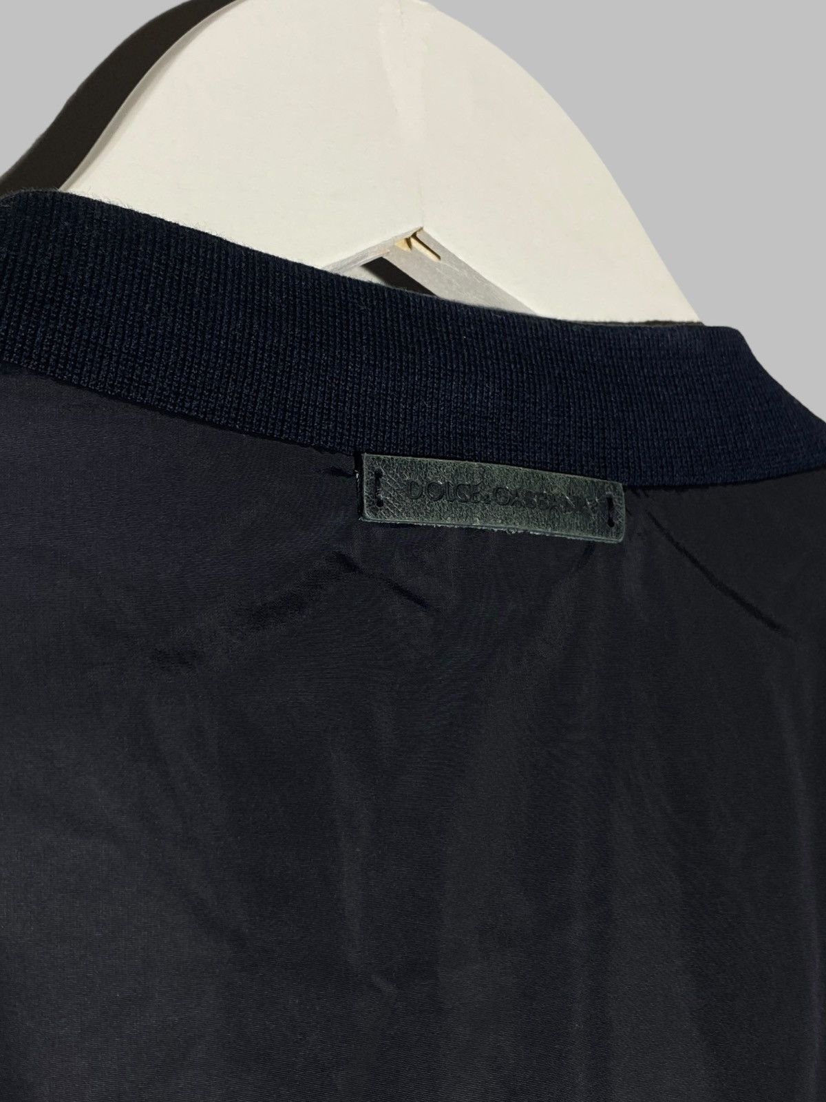 Dolce & Gabbana Dolce Gabbana Designers Patch Logo Nylon Bomber Jacket Size US M / EU 48-50 / 2 - 22 Thumbnail