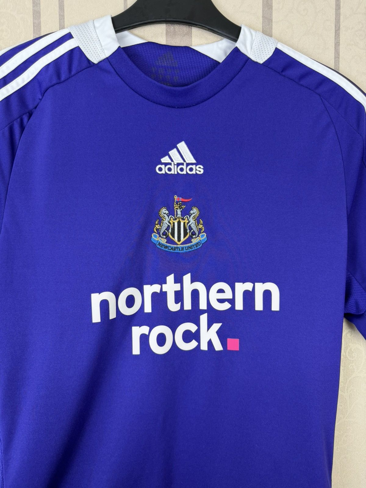 Adidas Adidas Newcastle united 2008 purple jearsey tee Size US M / EU 48-50 / 2 - 7 Thumbnail