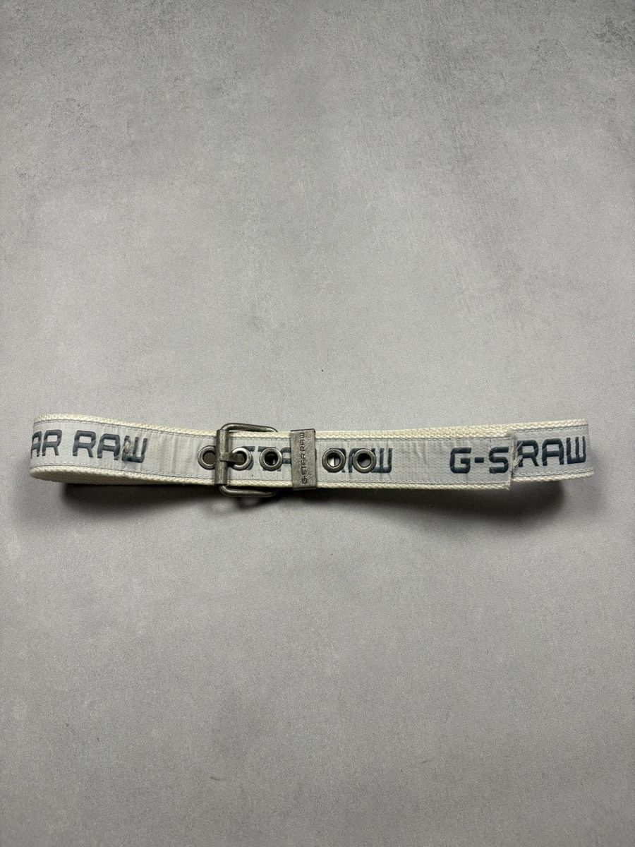 Japanese Brand Vintage Belt Y2K G-star Raw Japanese Style Punk Streetwear Size ONE SIZE - 2 Thumbnail
