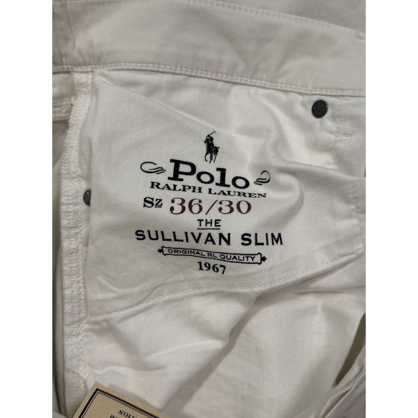 Polo Ralph Lauren Cotton Stretch Twill Sullivan Slim Jeans