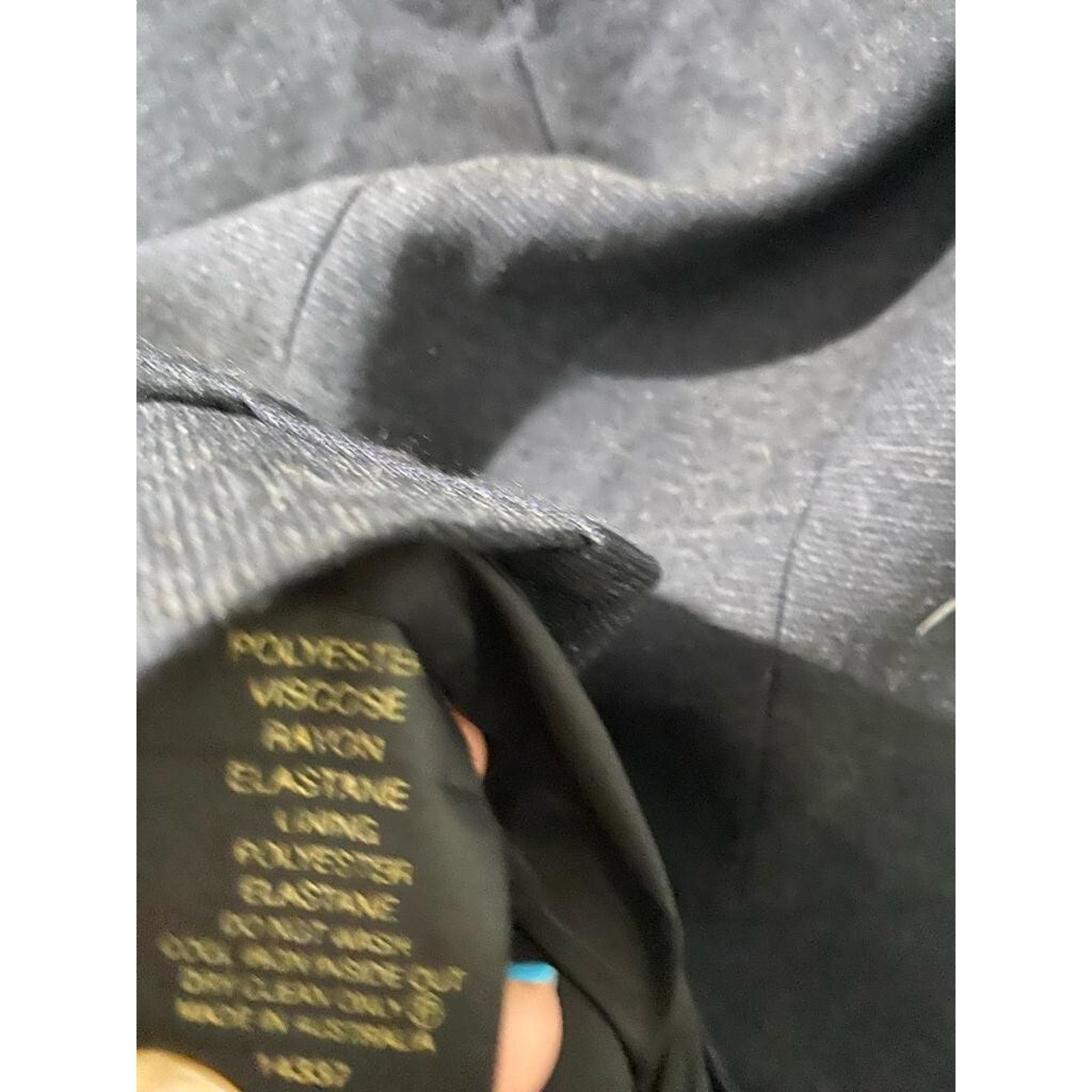 & Other Stories Portmans Womens Blazer Jacket Size 14 Cropped Black A001743 Size XL / US 12-14 / IT 48-50 - 4 Thumbnail