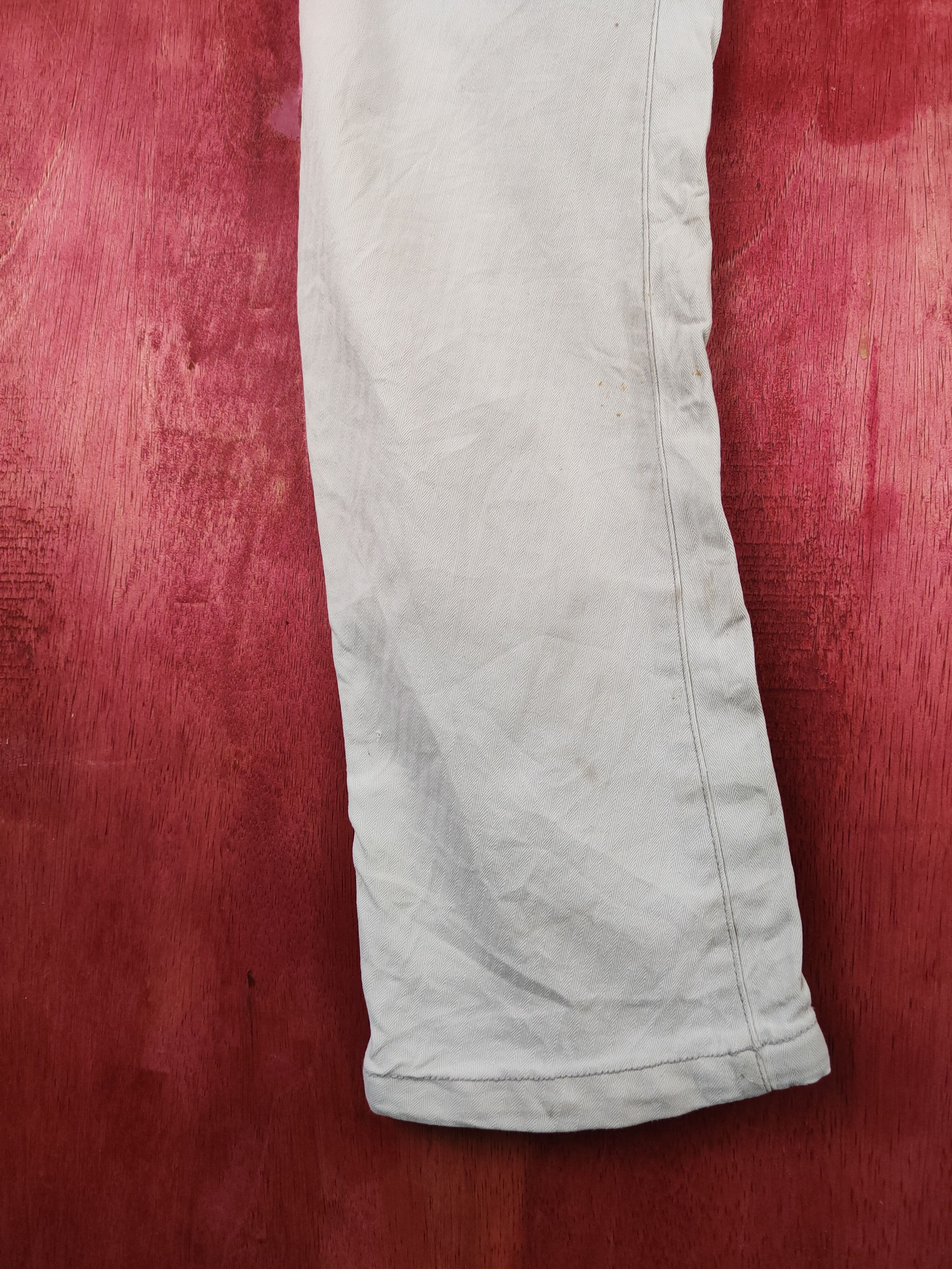 Japanese Brand I'z Frontier White Multipocket Tactical Cargo Pants #S1292 Size US 33 - 11 Thumbnail