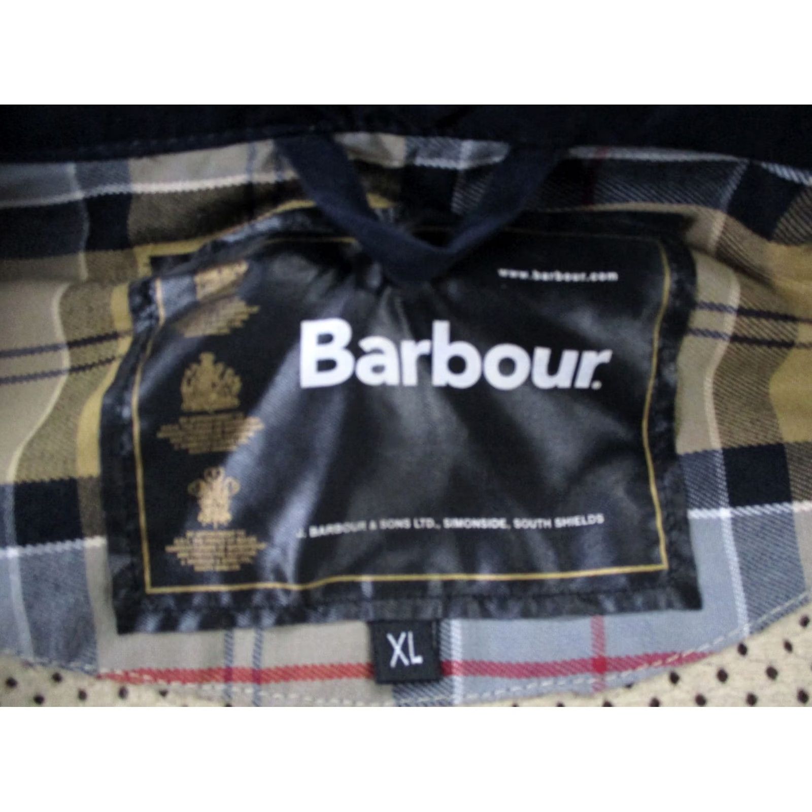 Barbour Barbour Jacket Mens XL Navy Balcomie Coat Windbreaker Lined Pockets Zipper Full Zip Weathergear Casual Fall Winter Barbour Size US XL / EU 56 / 4 - 7 Thumbnail