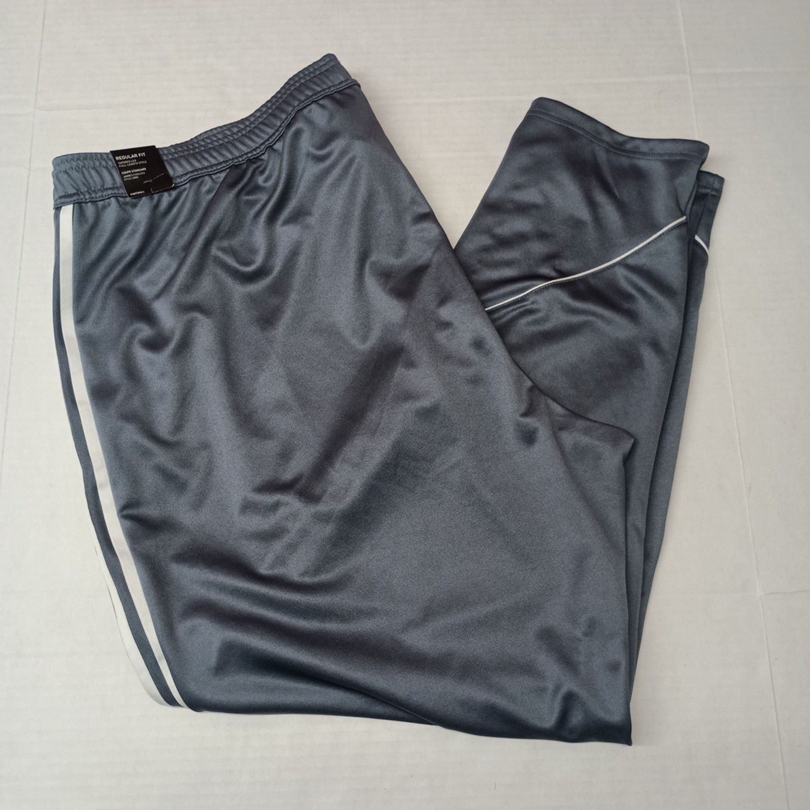 Adidas Adidas Track Pants 3 Stripe Silver Gray Men’s 4XL Tiro 23 Size US 44 / EU 60 - 1 Thumbnail