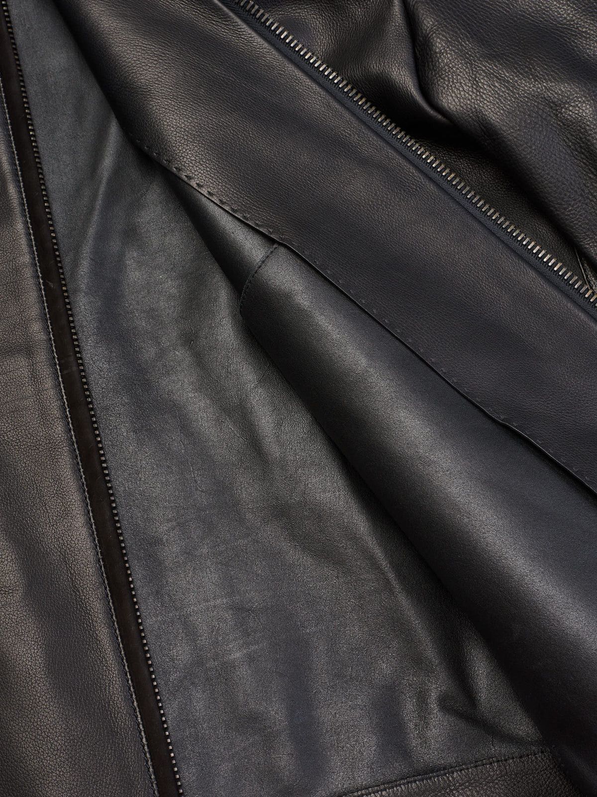 Berluti BERLUTI Paris Black Napa leather Calfskin Leather Jacket Size US M / EU 48-50 / 2 - 12 Thumbnail