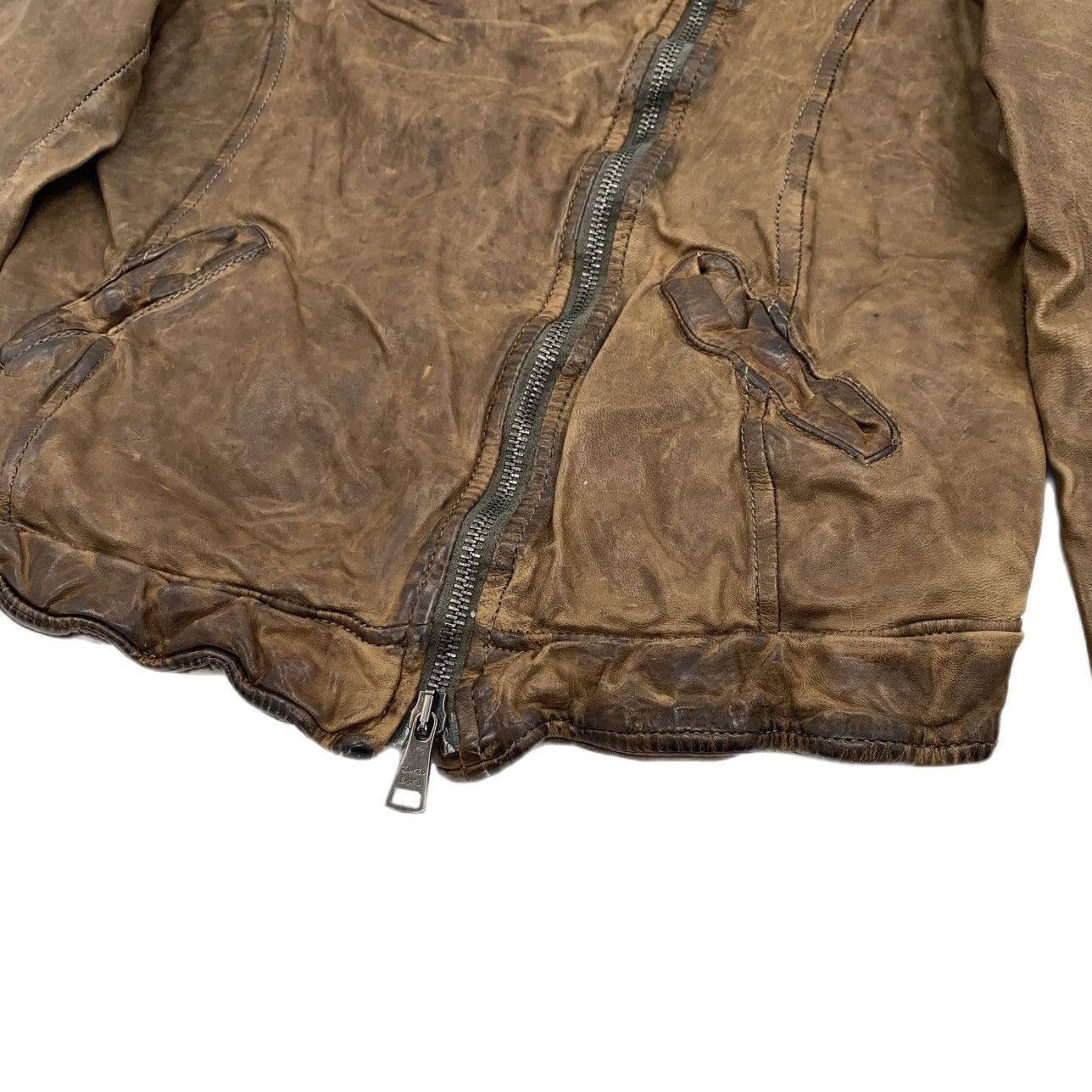 Giorgio Brato Giorgio Brato Lamb Leather Jacket Size XS / US 0-2 / IT 36-38 - 2 Thumbnail
