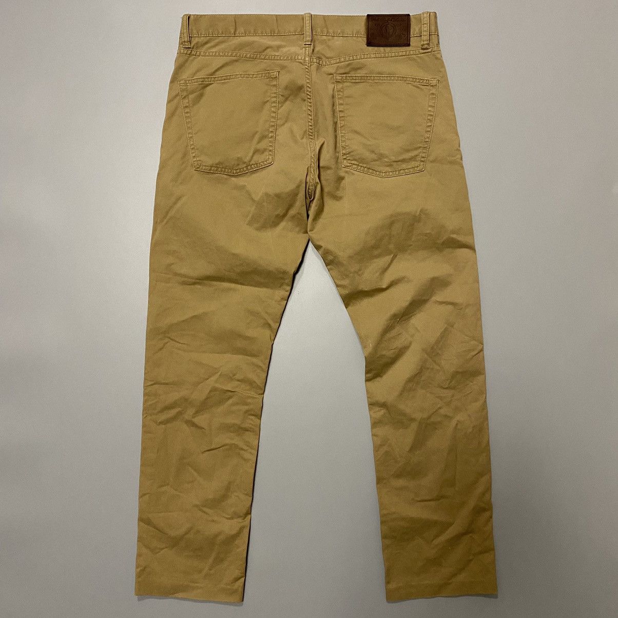 Polo Ralph Lauren Polo Ralph Lauren Basic Beige Mens Cotton Pants 34/34 Size US 34 / EU 50 - 2 Thumbnail