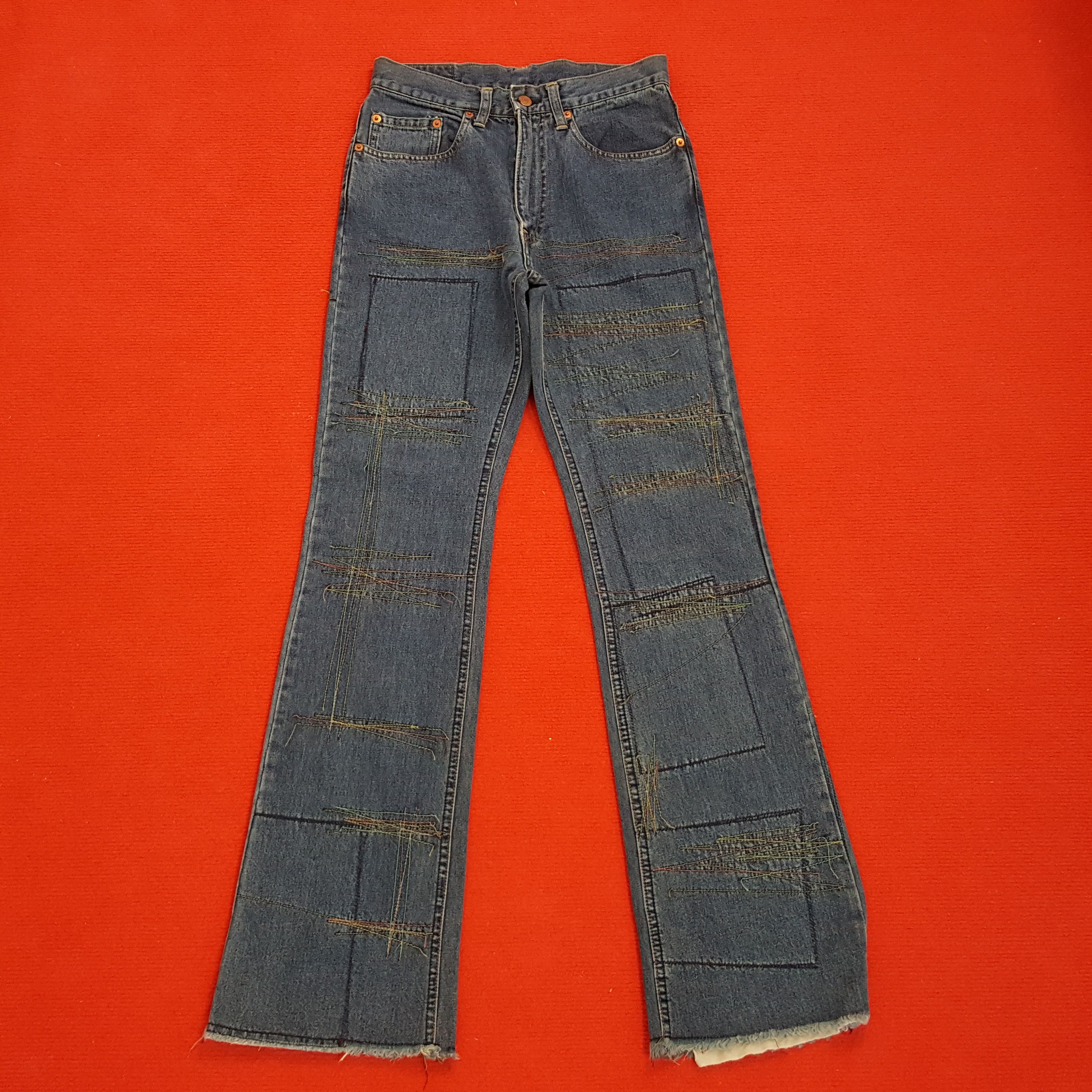 Hysteric Glamour Hysteric Glamour Kinky Jeans Rare Fashion Design Style Jeans Size US 27 - 4 Thumbnail