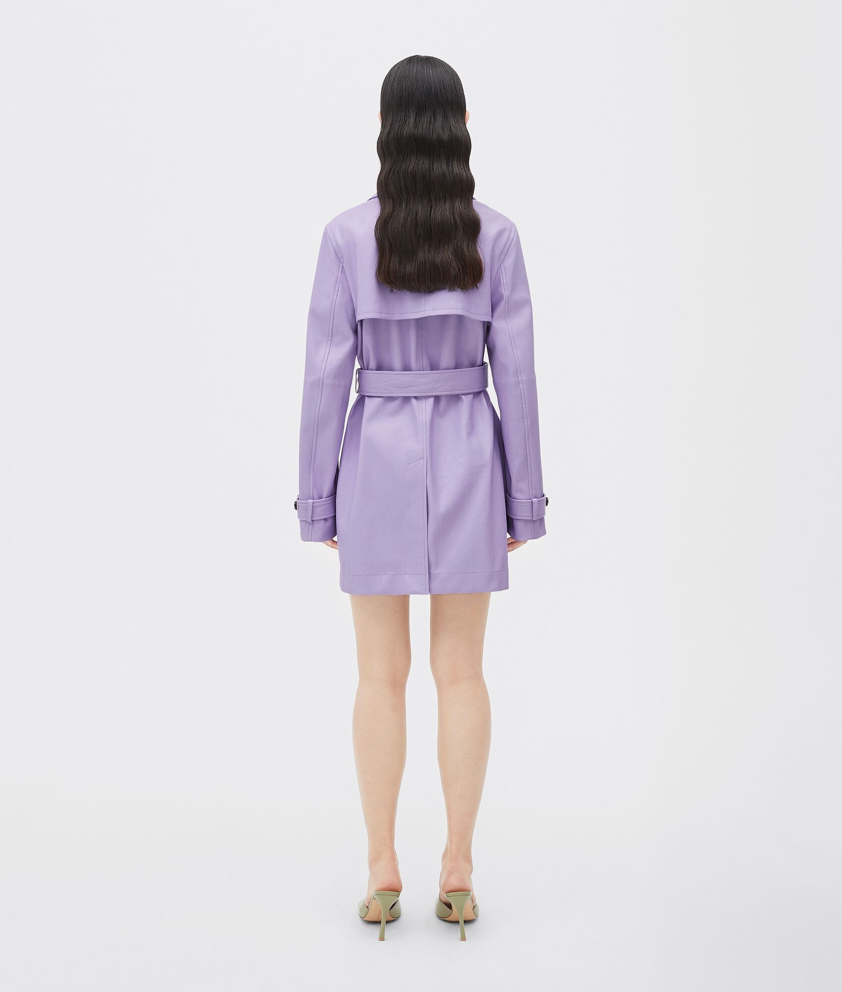 Bottega Veneta o1n1vont0225 Coat in Purple Size M / US 6-8 / IT 42-44 - 2 Thumbnail