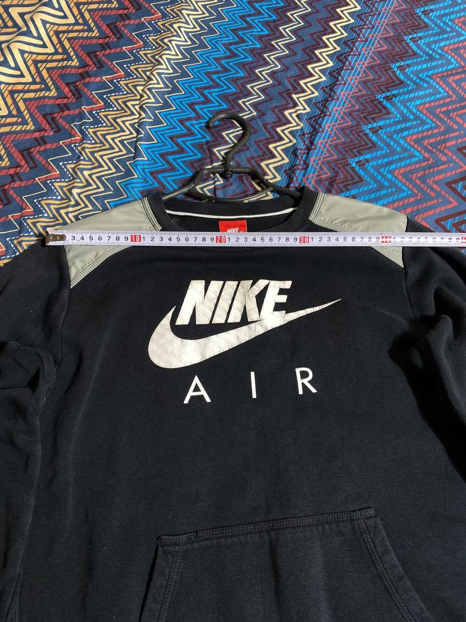 Nike × Vintage 90s Nike Air Big Logo Vintage Y2K Faded Retro Sweatshirt Size US L / EU 52-54 / 3 - 13 Thumbnail