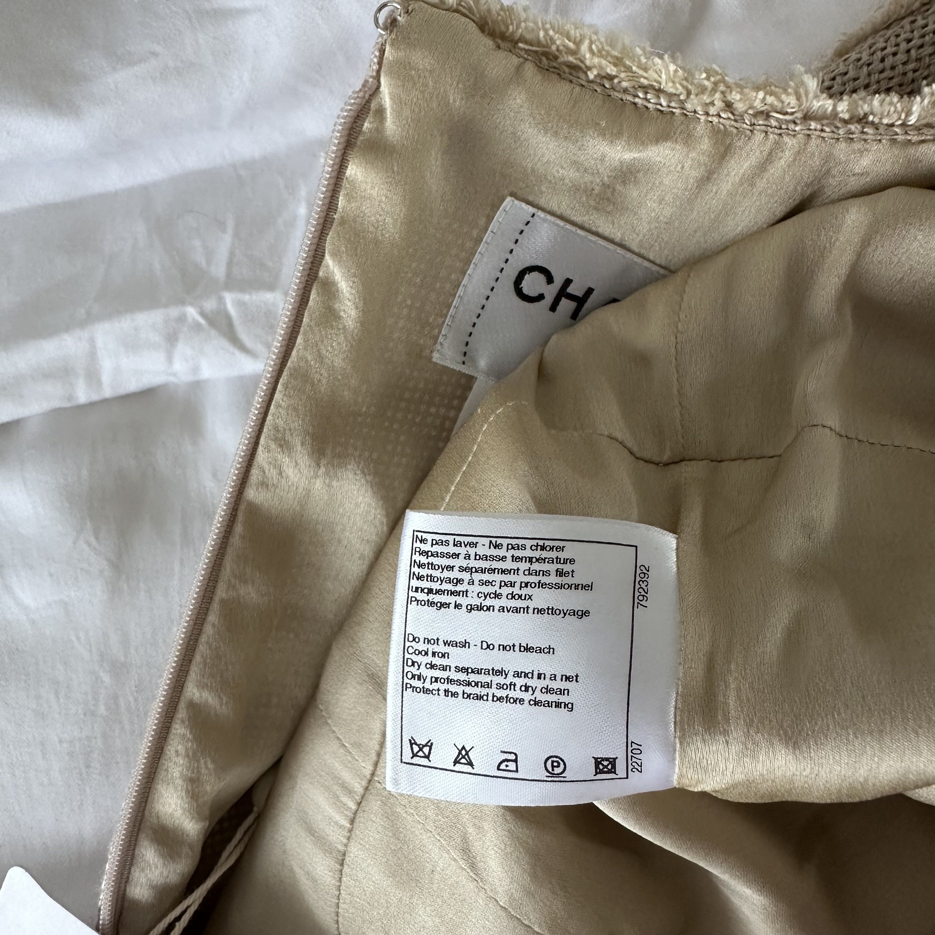 Chanel CHANEL S10 A-line linen dreas Size XS / US 0-2 / IT 36-38 - 11 Thumbnail