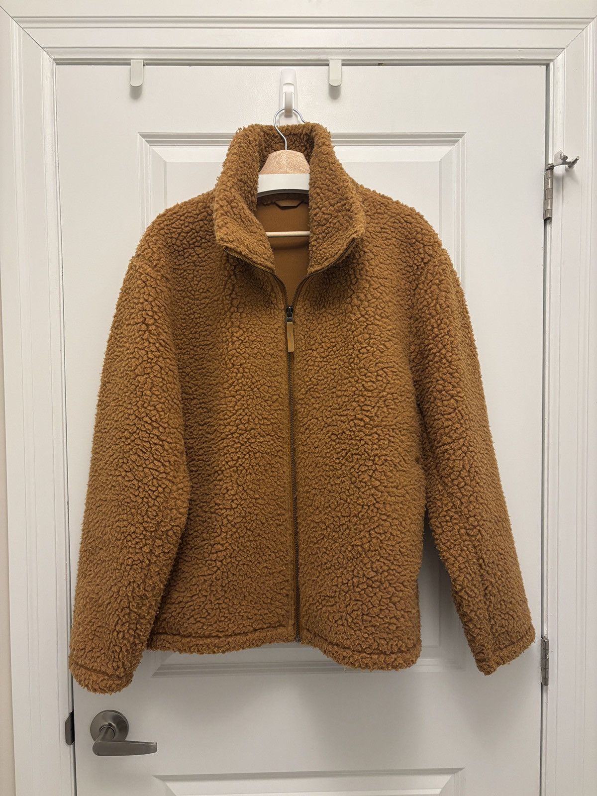 Uniqlo U Collection camel zip fleece Size US XL / EU 56 / 4 - 1 Thumbnail