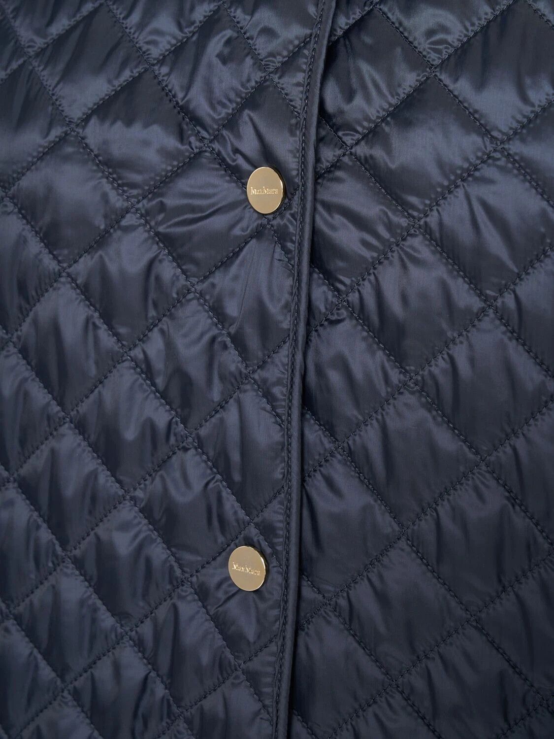 Max Mara MAX MARA Luci $965 Mdnt Blue Padded Jacket New Auth Size M / US 6-8 / IT 42-44 - 3 Thumbnail