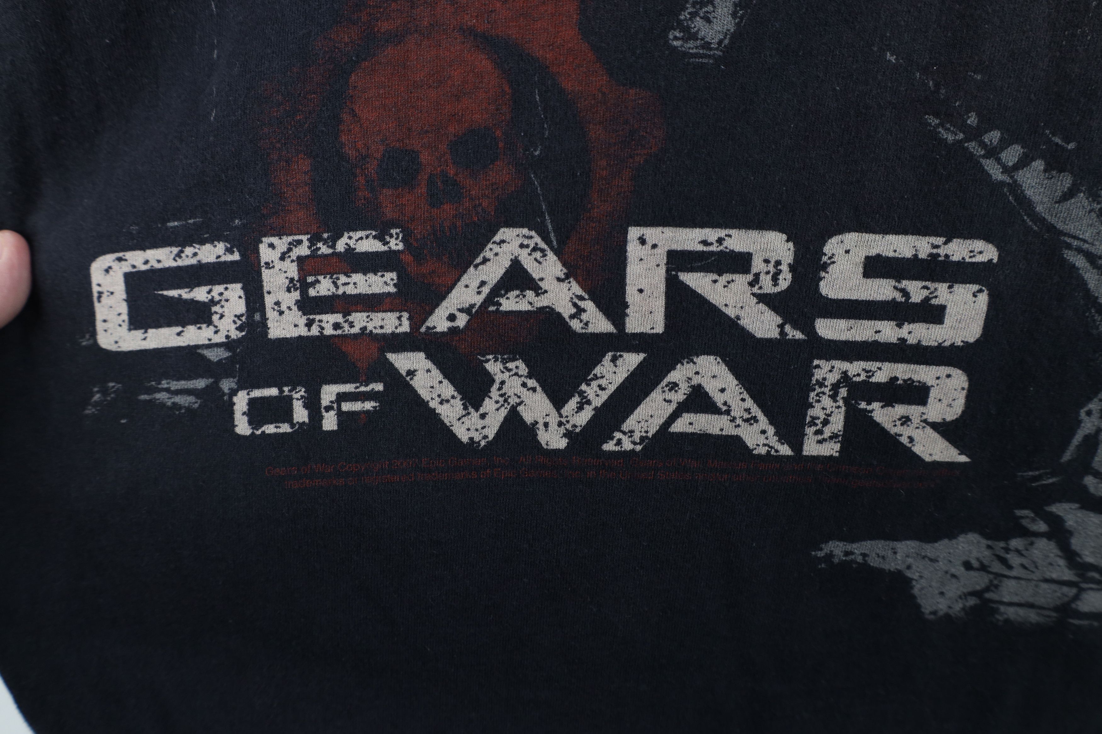 Vintage Vintage Y2K 2007 of War Video Game Short Sleeve T-Shirt Size US L / EU 52-54 / 3 - 5 Thumbnail