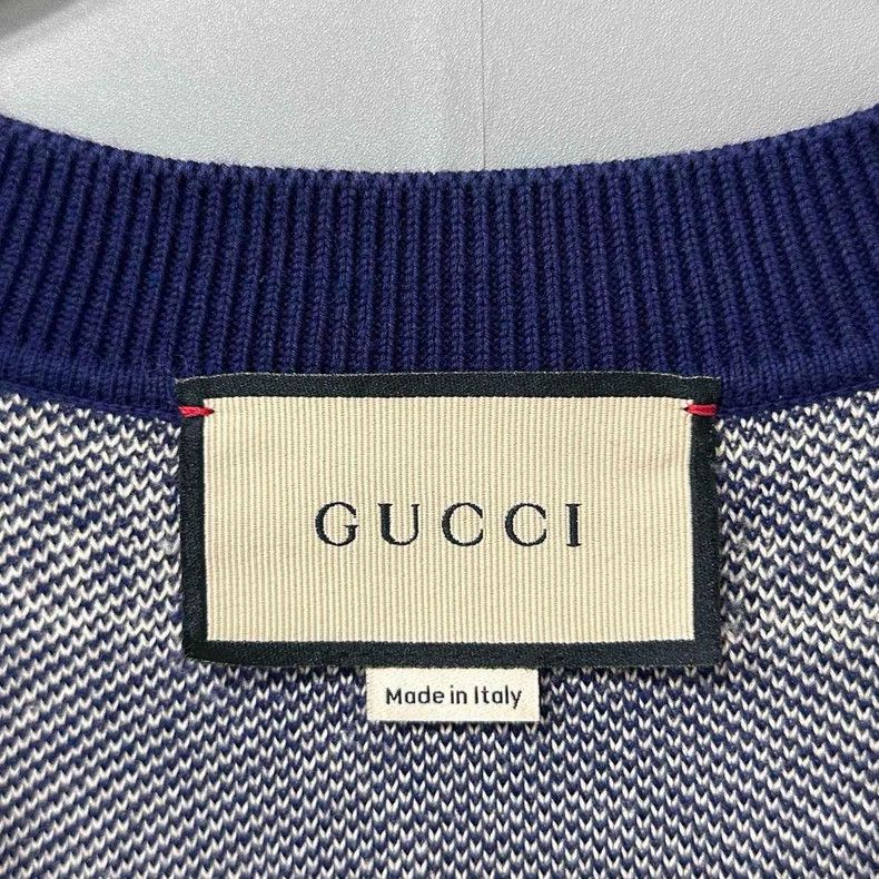 Gucci Gucci Double G old flower full print embroidered cardigan c Size S / US 4 / IT 40 - 4 Thumbnail