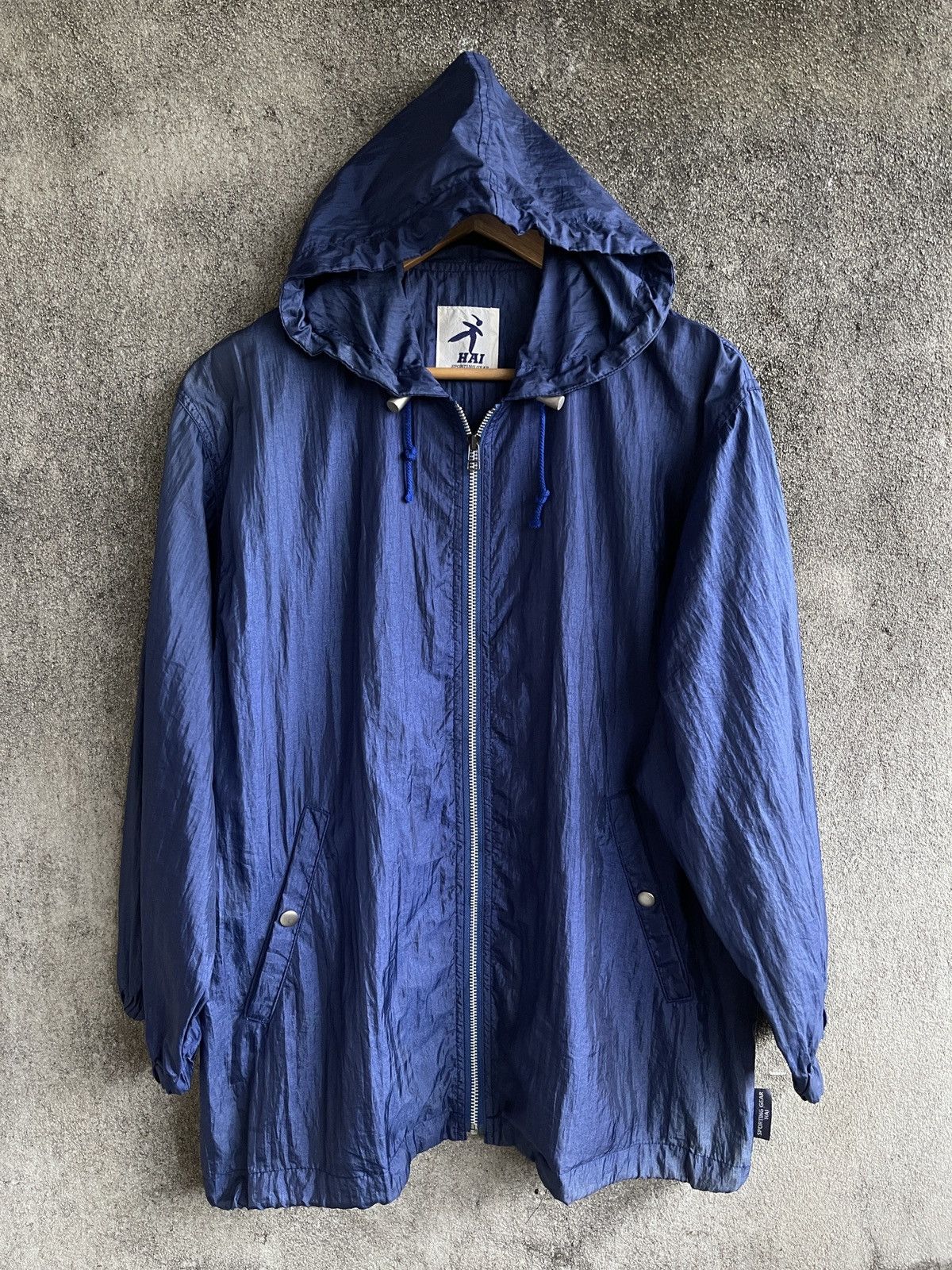 Hai Sporting Gear × Issey Miyake × Vintage Last Drop🔥Vtg Hai Sporting Gear Issey Miyake Light Jacket Size US L / EU 52-54 / 3 - 1 Thumbnail