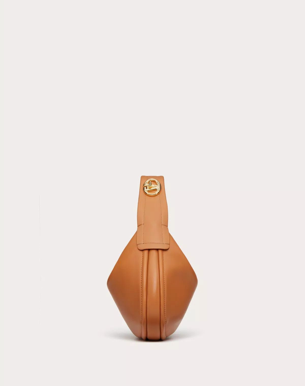 Valentino oc11z0725 Size:OS/ Small Go-Hobo Bag in Almond Beige Size ONE SIZE - 4 Thumbnail