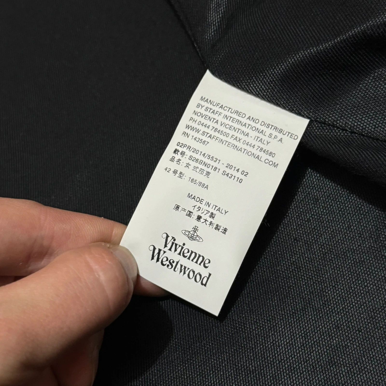 Vivienne Westwood F/W 2014 Vivienne Westwood Harris Tweed princes wool jacket Size S / US 4 / IT 40 - 8 Thumbnail