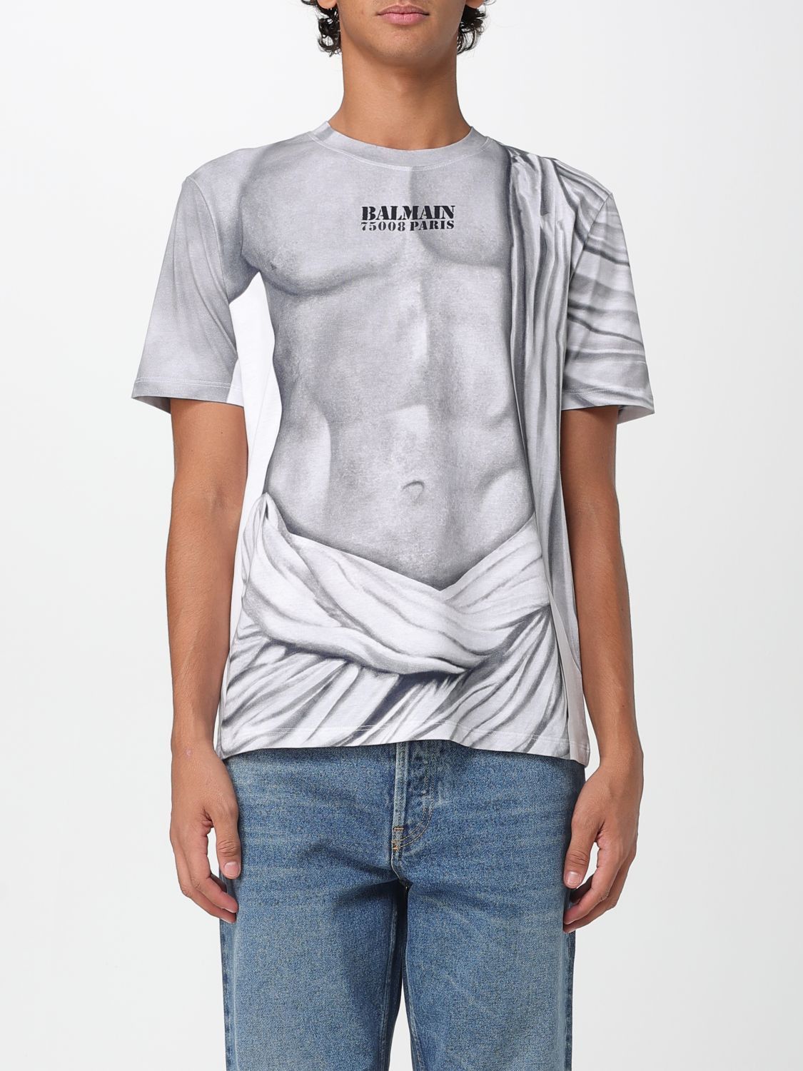 Balmain Balmain T-Shirt Men Black Size US L / EU 52-54 / 3 - 1 Thumbnail