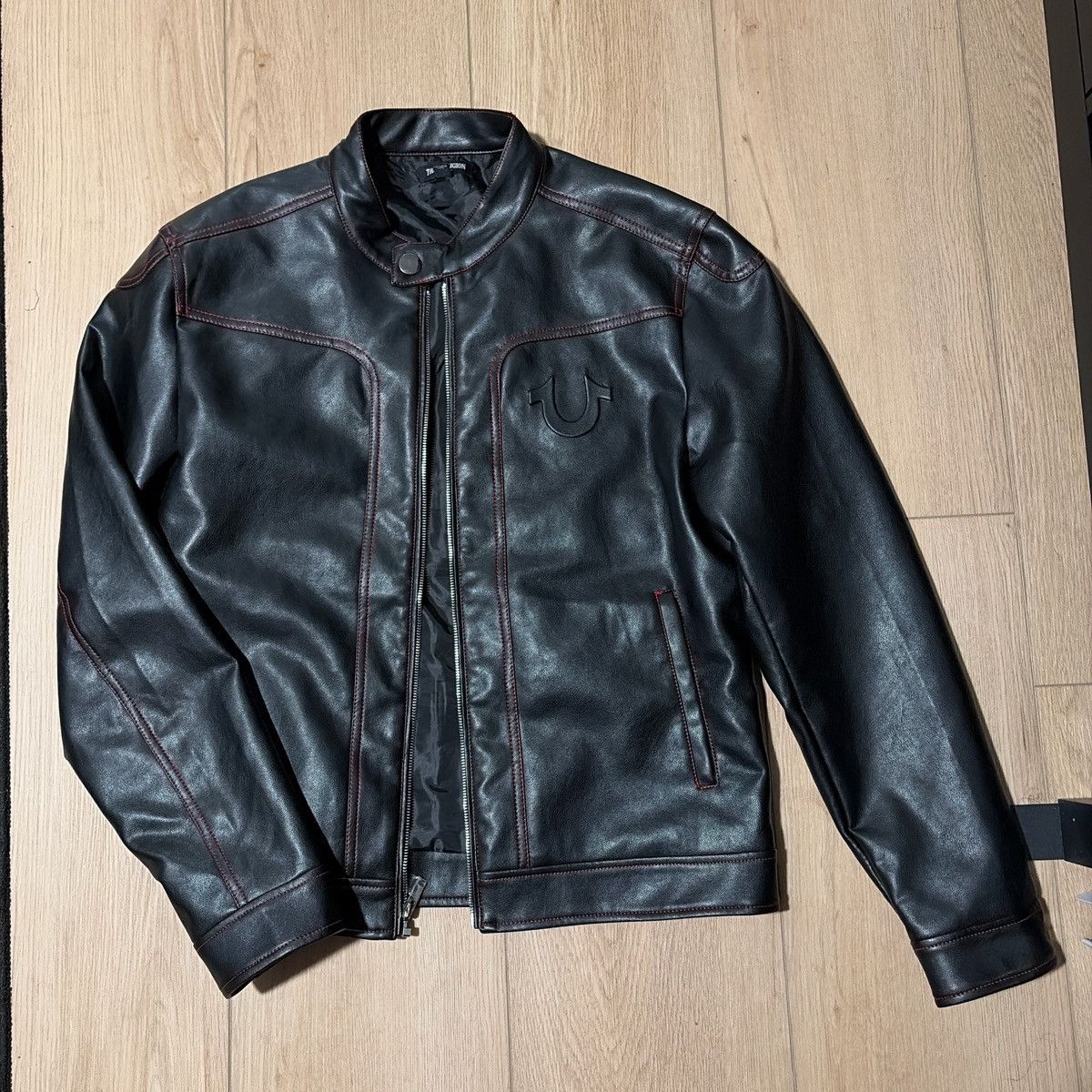 True Religion true religion leather jacket Size US L / EU 52-54 / 3 - 1 Thumbnail