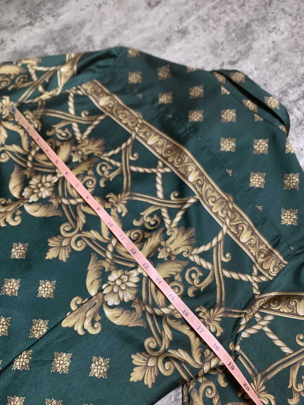 Tornado Mart Tornado Mart Slim Fit Baroque Design Versace Style Size US L / EU 52-54 / 3 - 9 Thumbnail