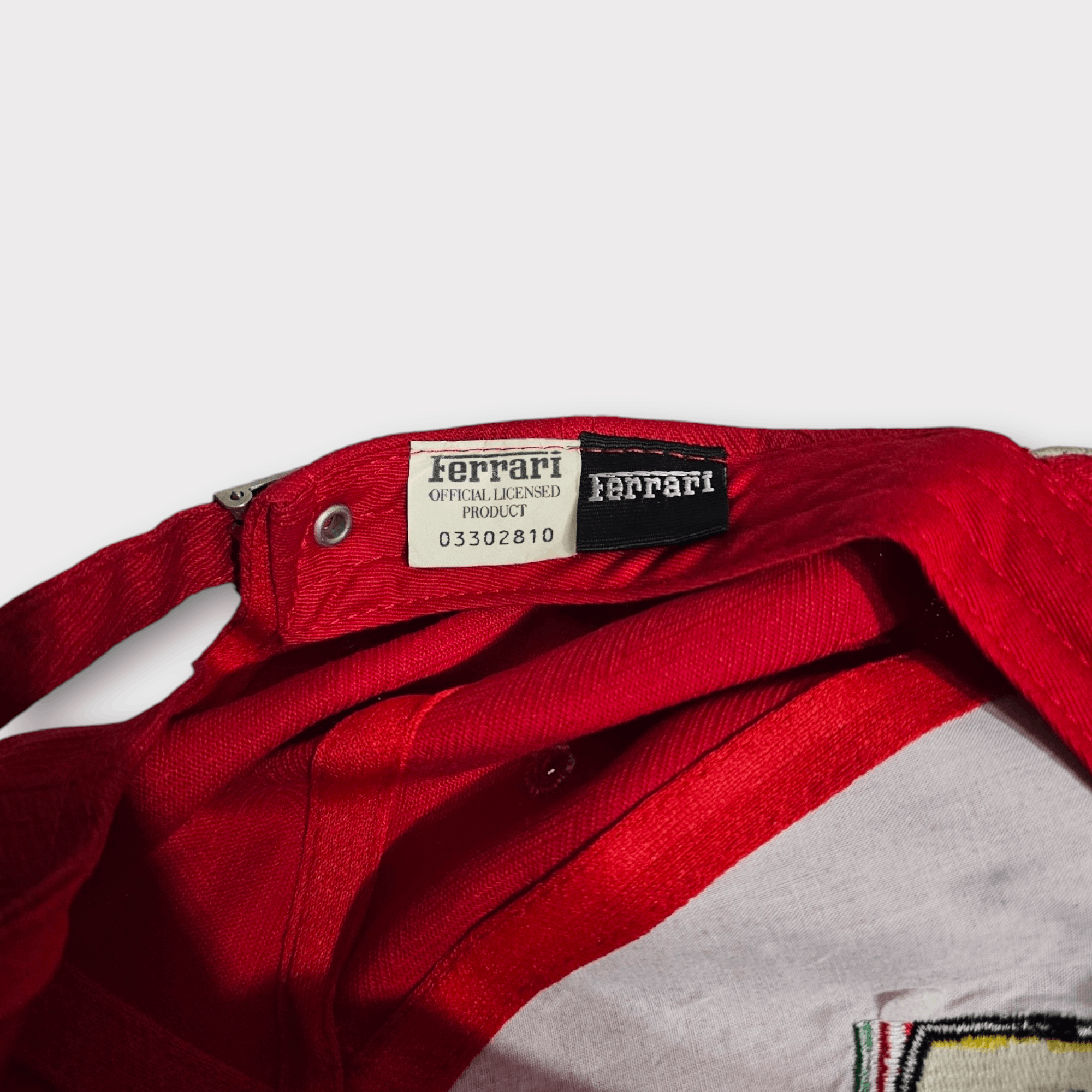 Ferrari × Vintage Ferrari 1999 Big Logo Vintage Hat Size ONE SIZE - 6 Thumbnail