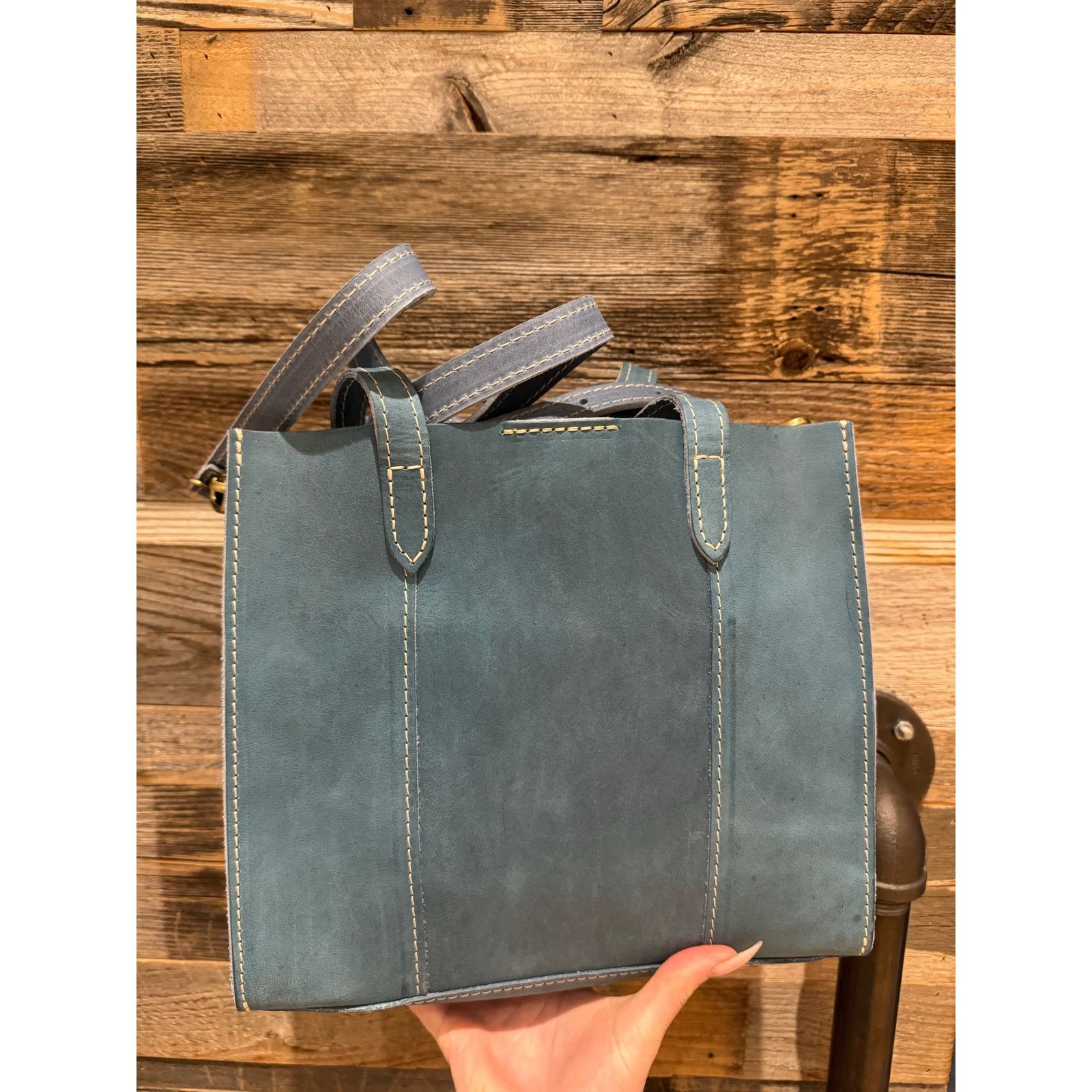 Portland Leather BRAND NEW Portland Leather Premium Classic Lola in Aqua Size ONE SIZE - 3 Thumbnail