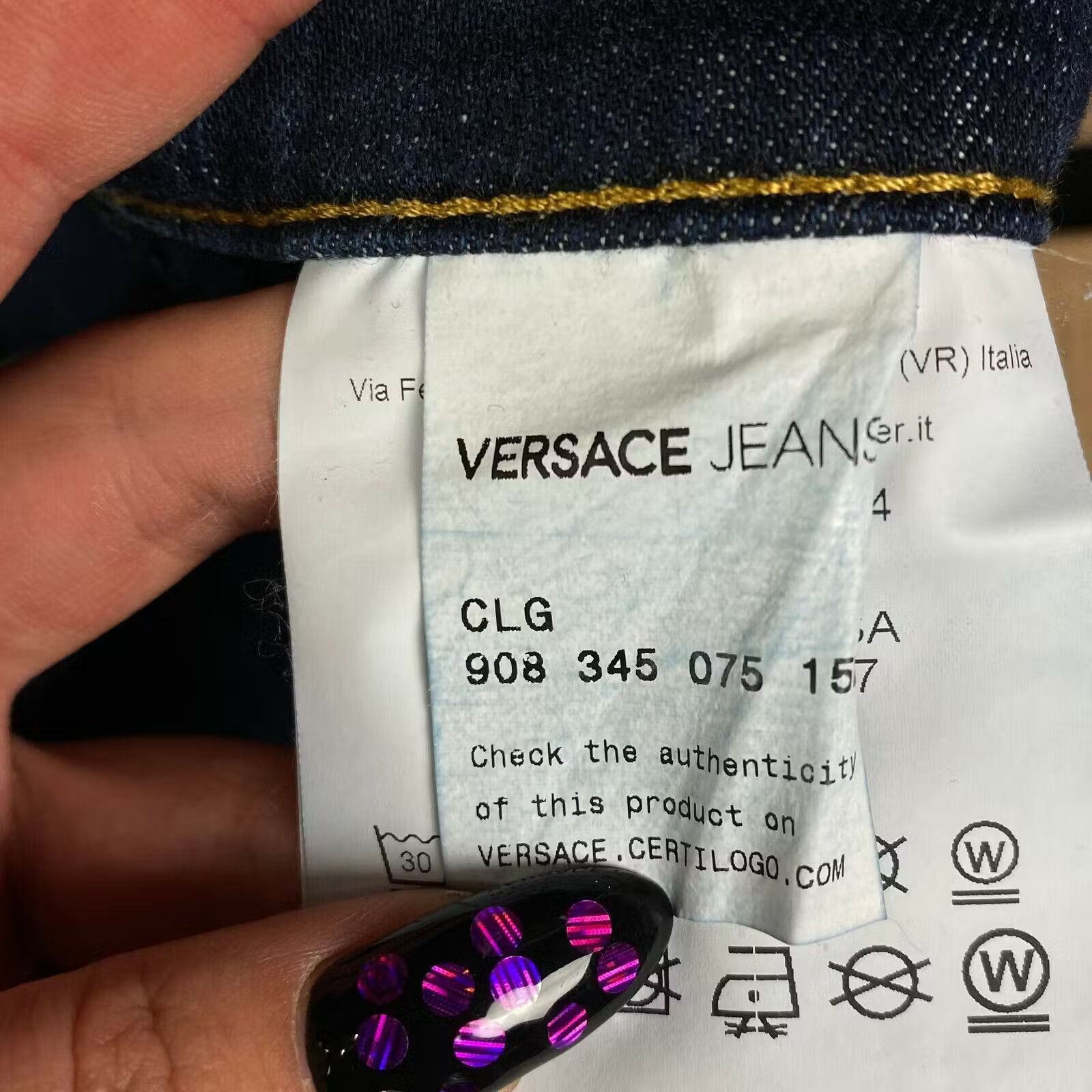 Versace Womens Versace Jeans Size 28 Size 28" / US 6 / IT 42 - 6 Thumbnail