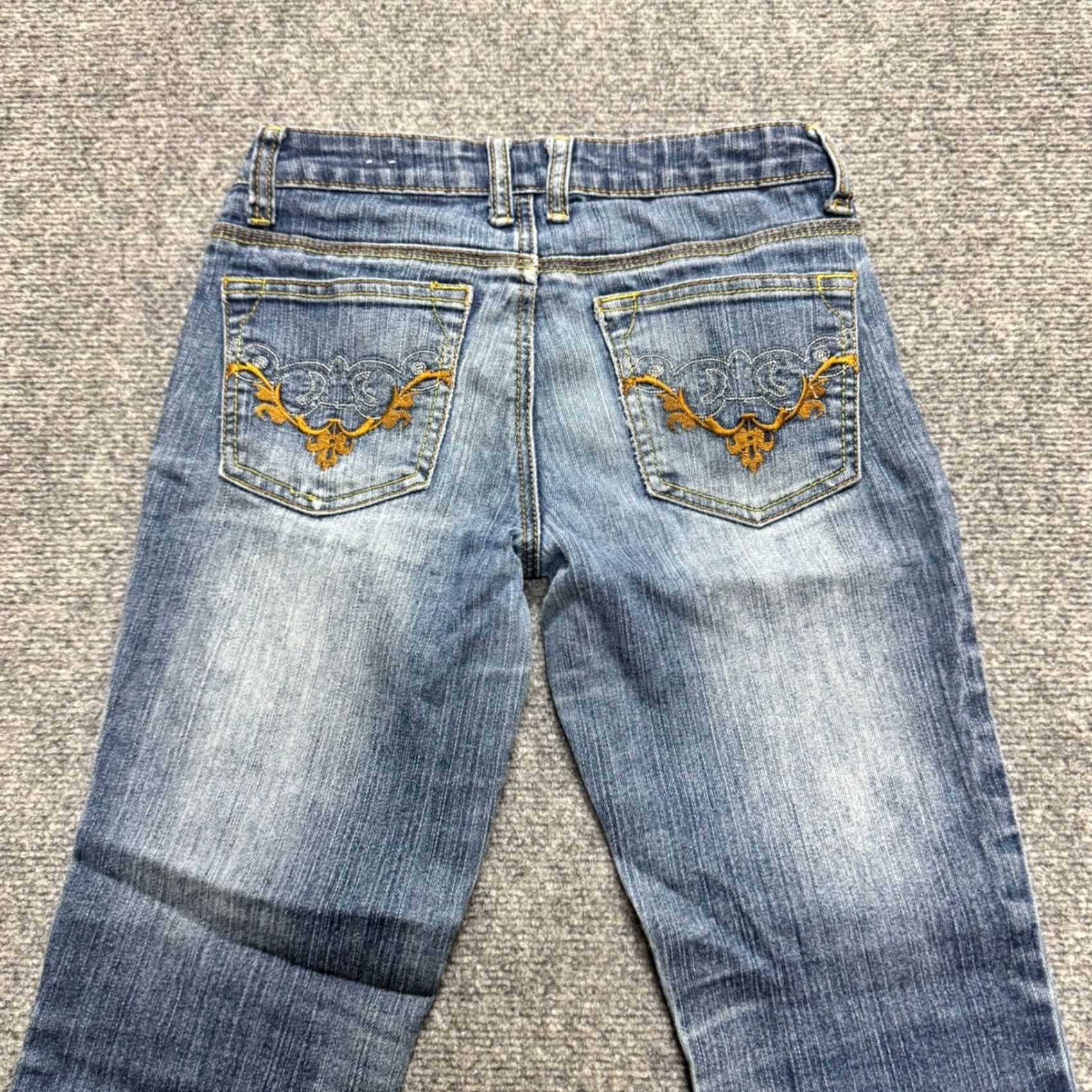 Southpole VTG Southpole Jeans Womens XS Regular Size Blue Washed Y2K Slim Boot Embroidered Womens Jeans Size 26" / US 2 / IT 38 - 4 Thumbnail