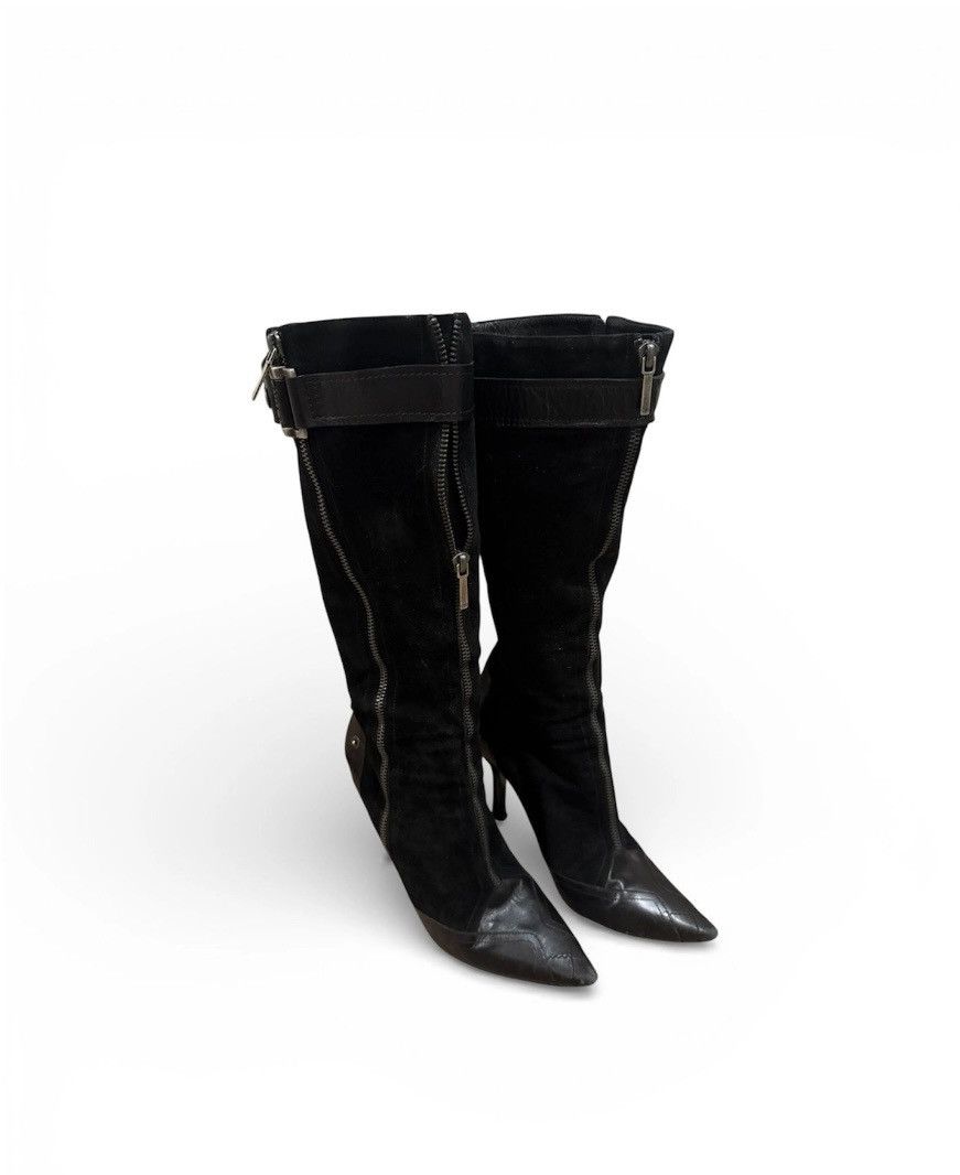 Dior Dior Suede Boots Size US 9.5 / IT 39.5 - 4 Thumbnail