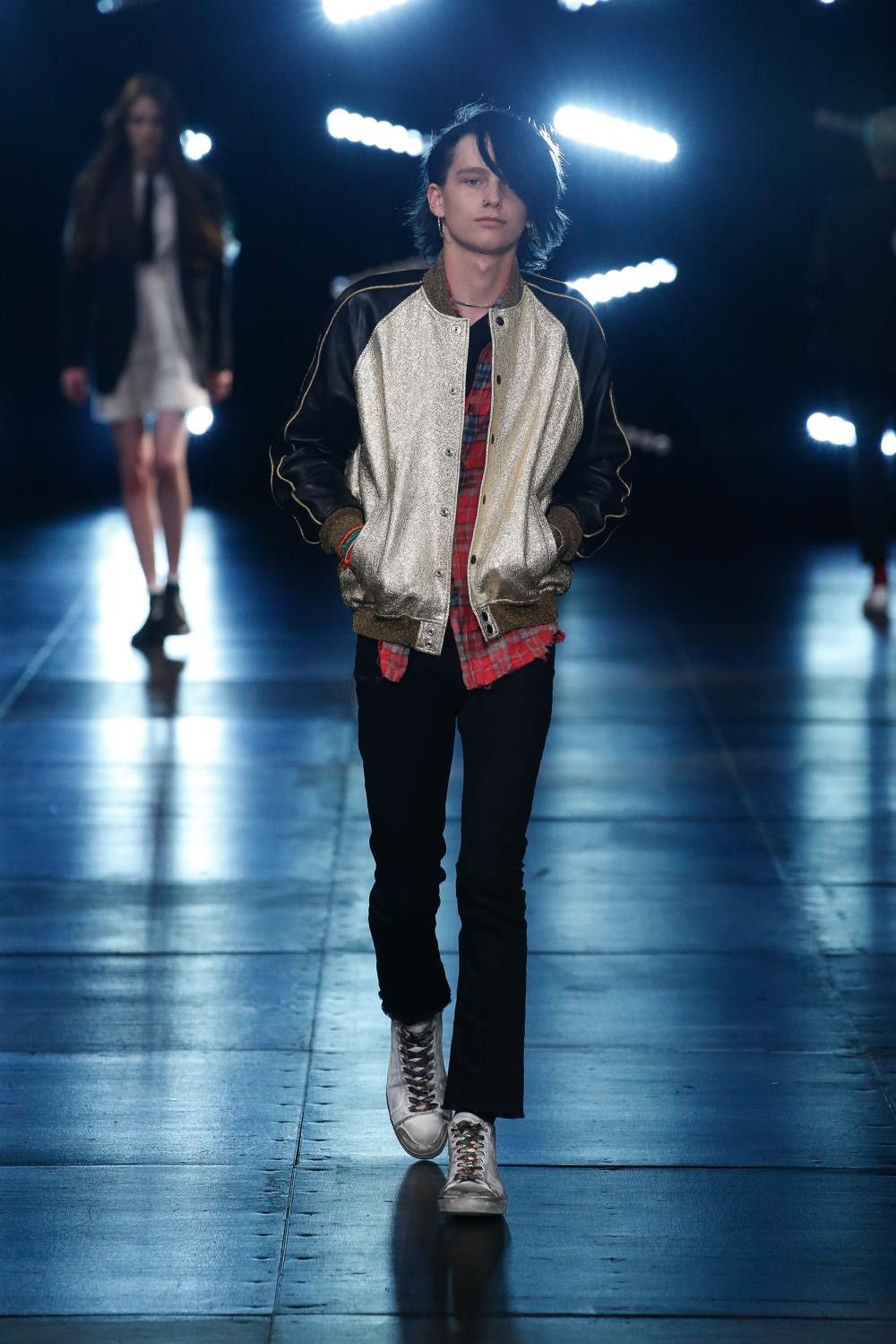 Saint Laurent Paris SS16 Holy Grail Saint Laurent Hedi Slimane raw hem flannel S Size US S / EU 44-46 / 1 - 1 Thumbnail