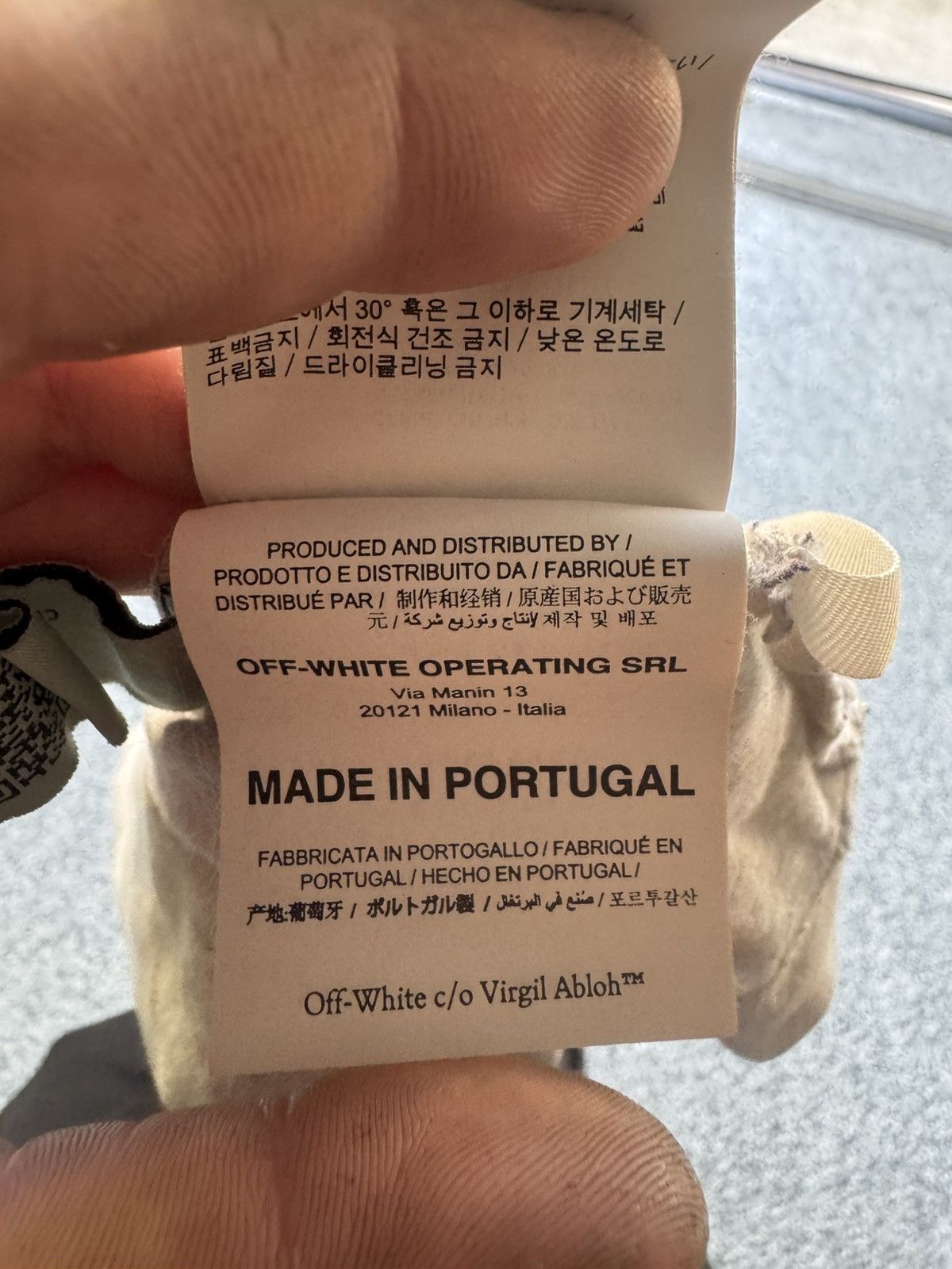 Off-White Off-White Gray Tee Size US M / EU 48-50 / 2 - 7 Thumbnail