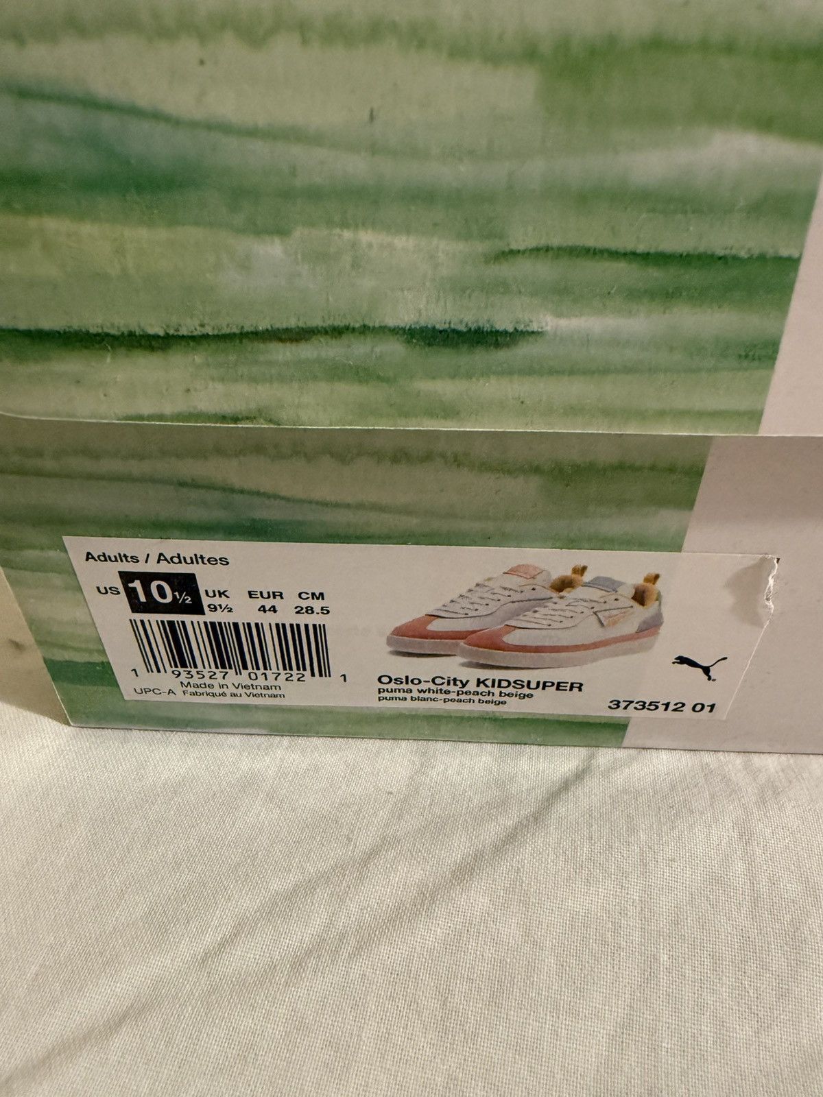 KidSuper × Puma Puma x KidSuper Oslo-City Sneakers White 10.5 Size US 10.5 / EU 43-44 - 5 Thumbnail