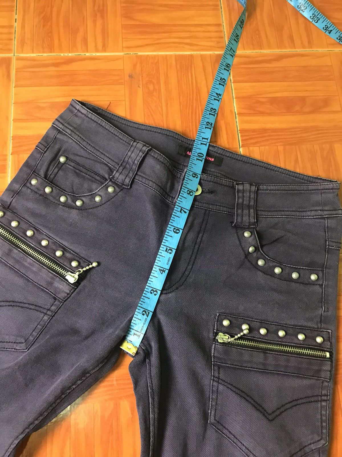 Japanese Brand JAPANESE BRAND‼️ PUNK ALGONQUINS SKINNY FIT Size 29" - 12 Thumbnail