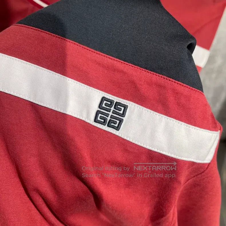 Givenchy Givenchy Black and red embroidered logo short-sleeve Size US M / EU 48-50 / 2 - 5 Thumbnail