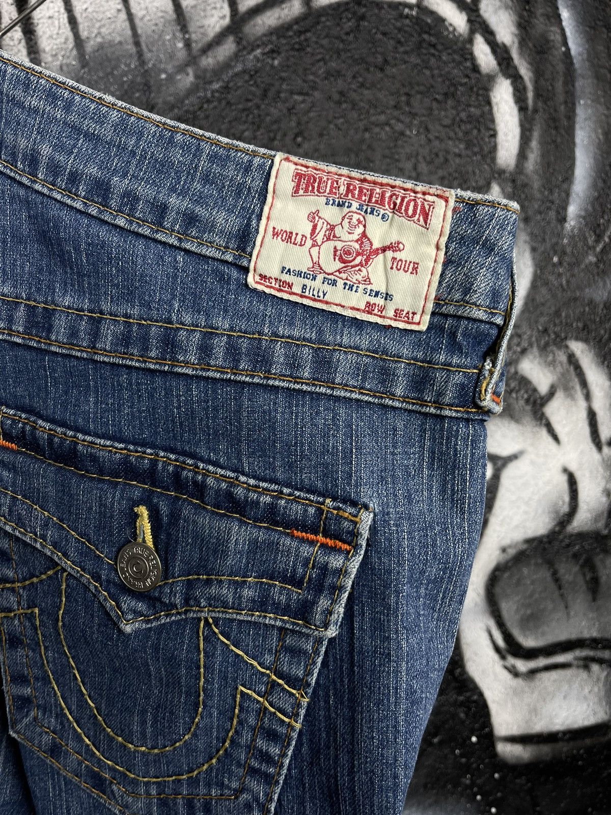 True Religion × Vintage True Religion Flared Jeans Women’s Size 31 Size 31" - 12 Thumbnail