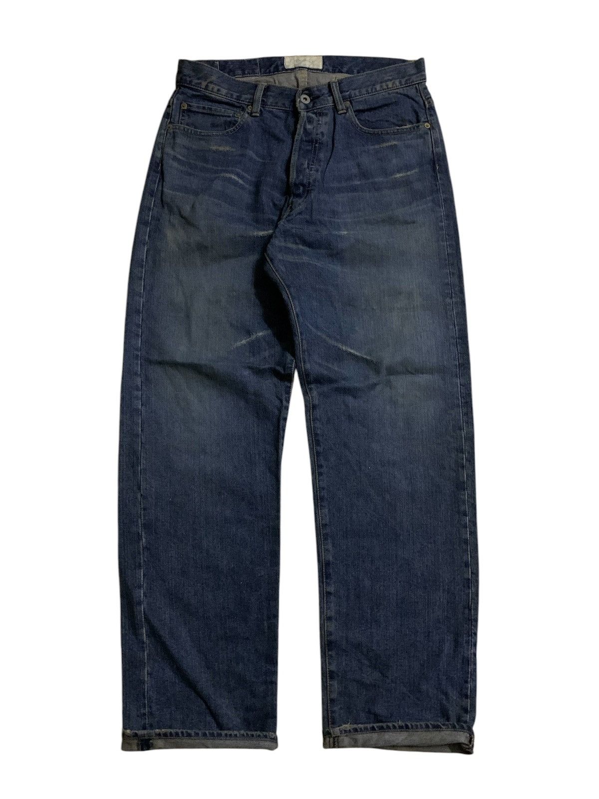 Hysteric Glamour 💥Vtg Devilock Japan Buckle Back Denim Size US 31 - 4 Thumbnail