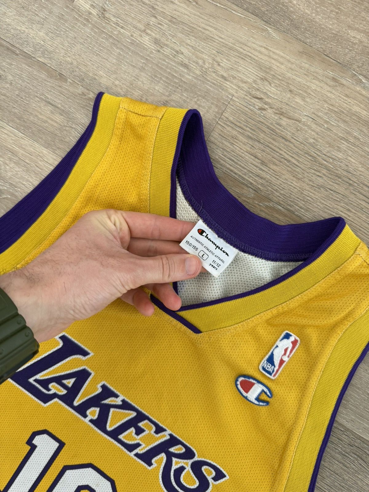 Champion Vintage Lakers Champion 16 Gasol NBA Basketball Rare Jersey Size US XXS / EU 40 - 7 Thumbnail