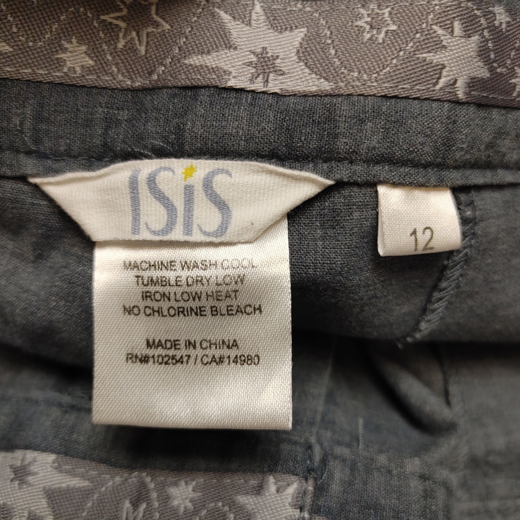 Other Isis Women's Gray Jean Mid Length Shorts Size 12 Size 34" / US 12 / IT 48 - 3 Thumbnail