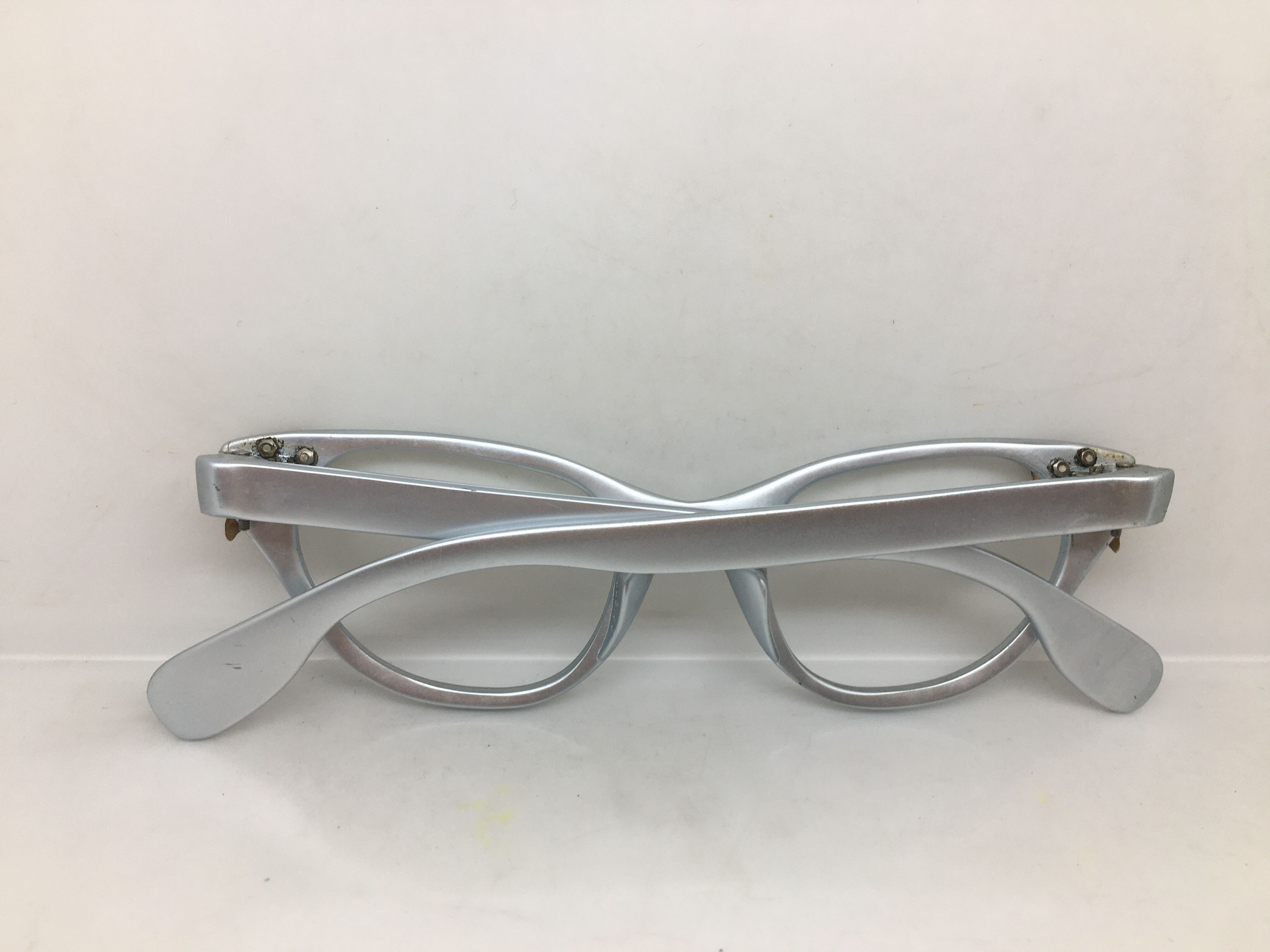 Vintage Vintage 50 AluminiumTura Cateye Diva Girls Eyeglasses Size ONE SIZE - 11 Thumbnail