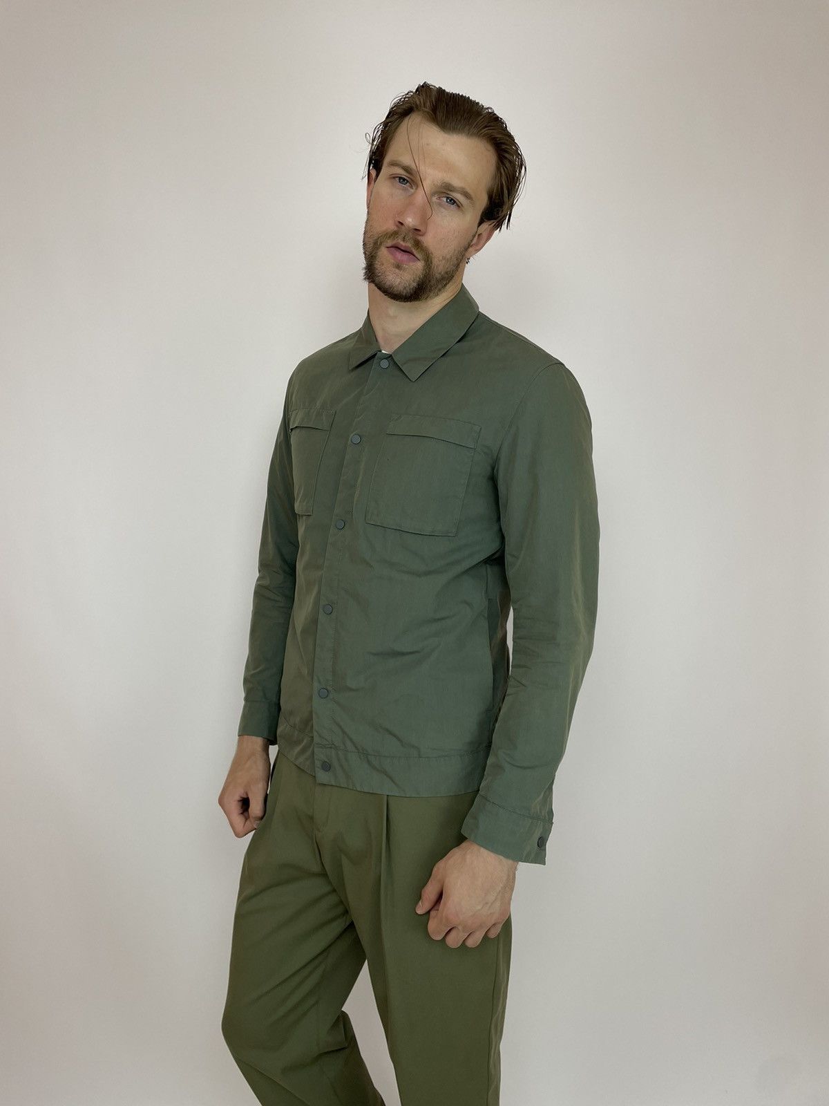 Selected Homme SELECTED HOMME SLHICON Shirt JKT Military Overshirt Mens Size US M / EU 48-50 / 2 - 8 Thumbnail